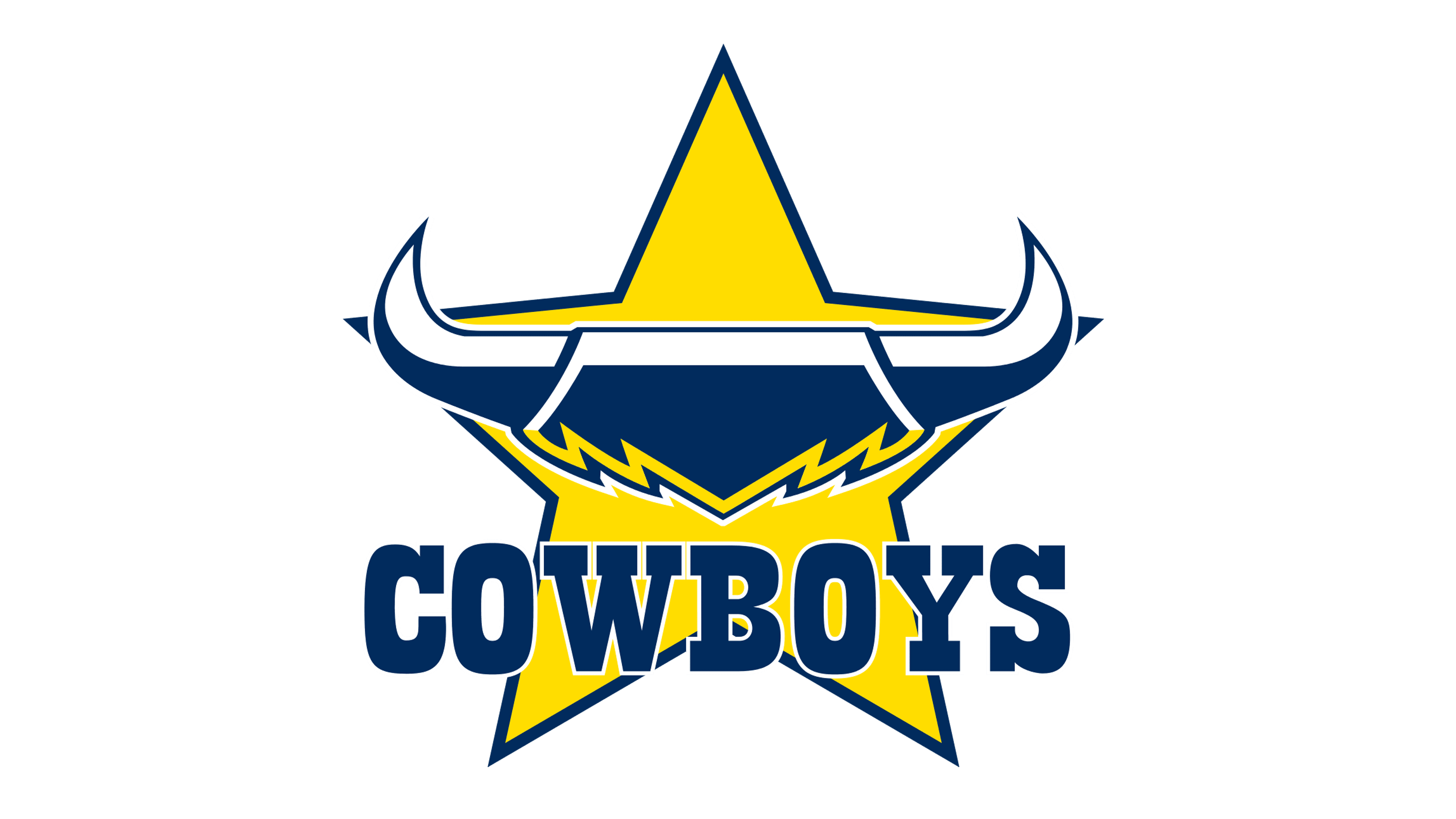 3840x2160 North Queensland Cowboys logo and symbol, meaning, history, PNG, Desktop