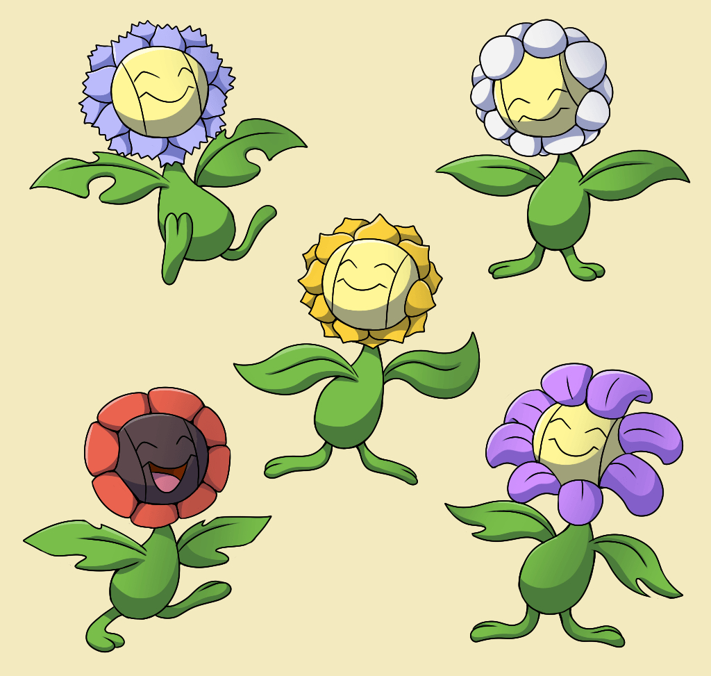 1030x980 PokemonSubspecies: Sunflora, Desktop