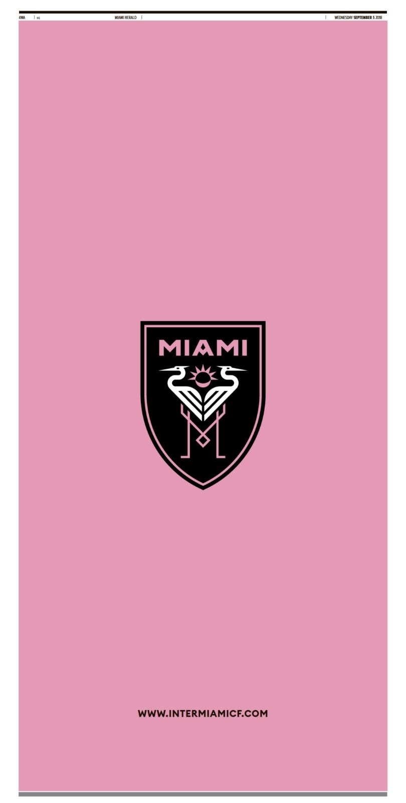 810x1600 If anyone wants a Inter Miami phone wallpaper, here you go, Phone