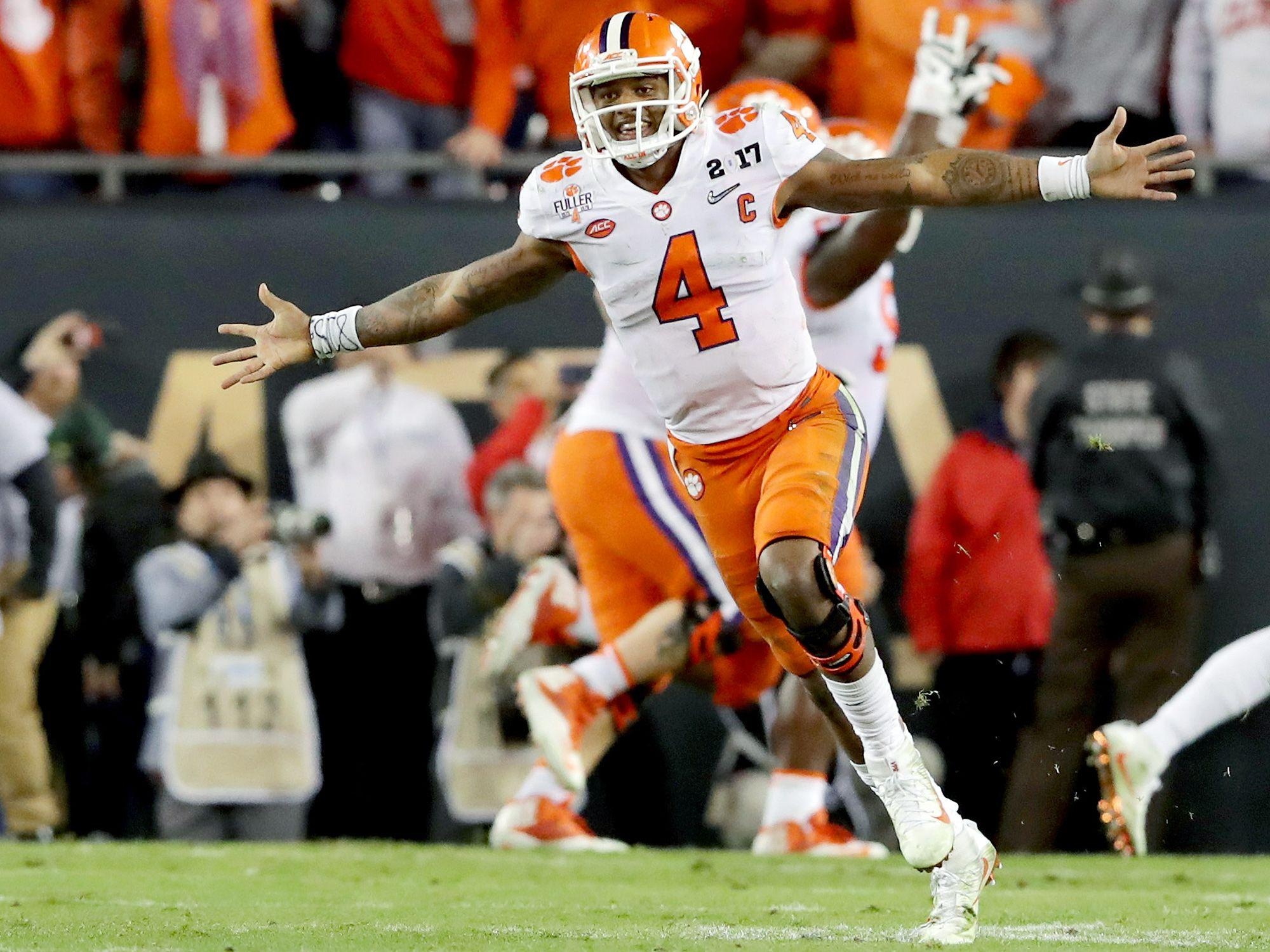 2000x1500 Clemson football poised to reload without Deshaun Watson, Desktop