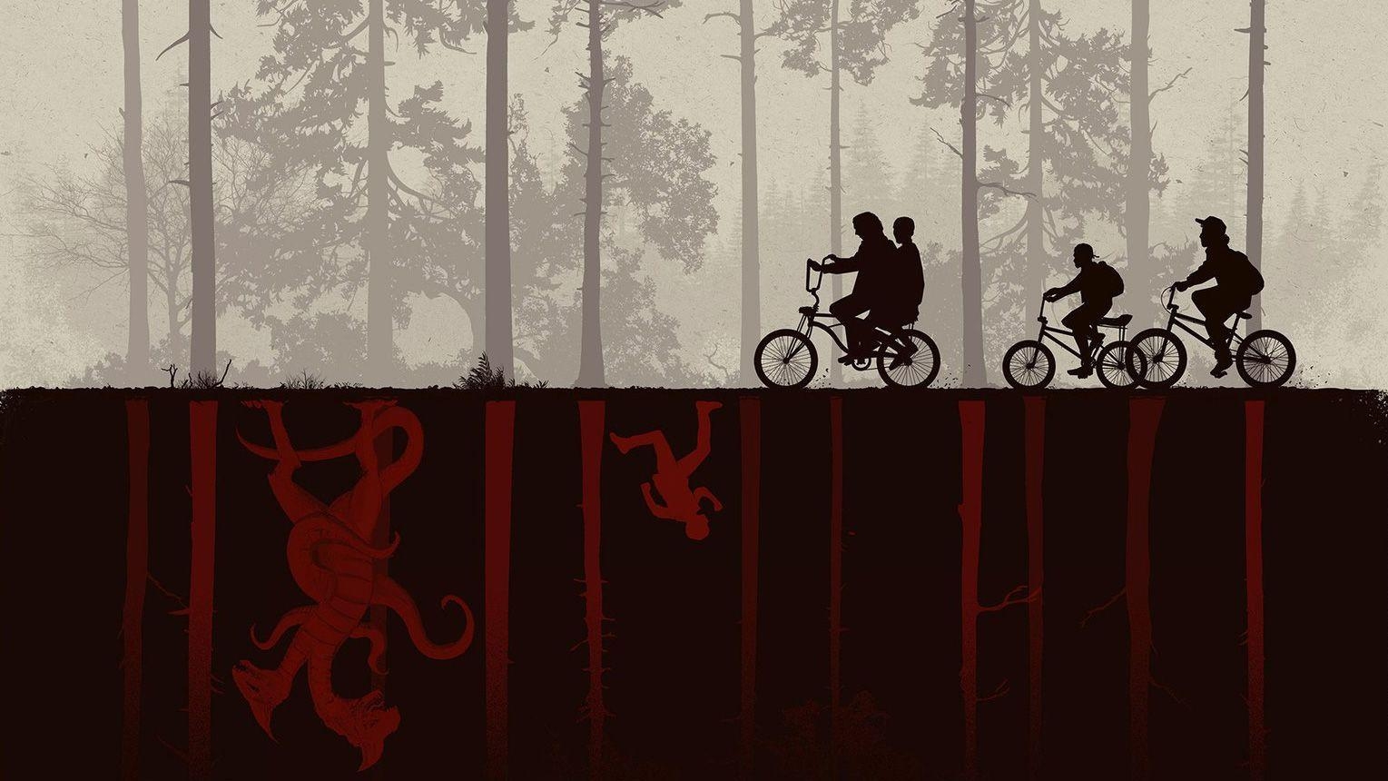 1530x860 fantastic pieces of Stranger Things art. Stranger things, Desktop