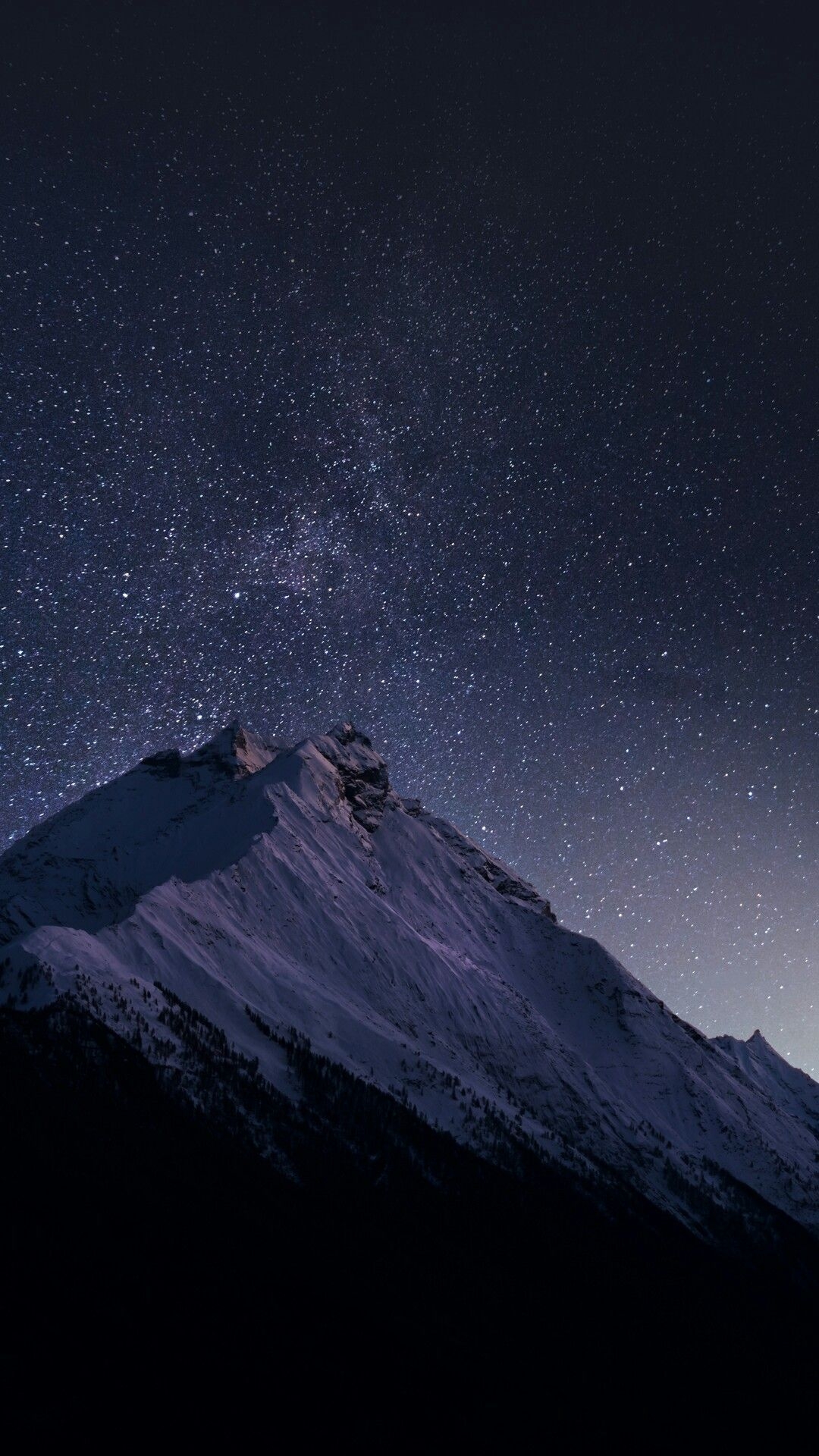 1080x1920 Night Mountain iPhone Wallpaper Free Night Mountain iPhone Background, Phone