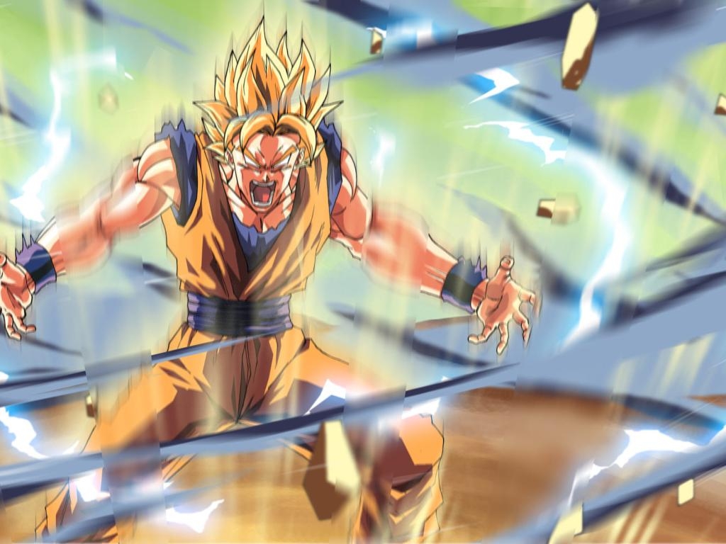 1030x770 DragonBall Goku in rage Desktop wallpaper, Desktop