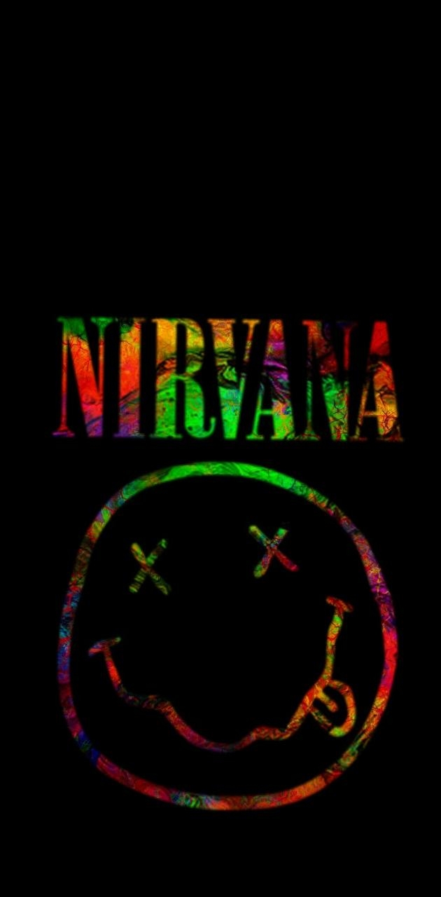 630x1280 Nirvana wallpaper, Phone