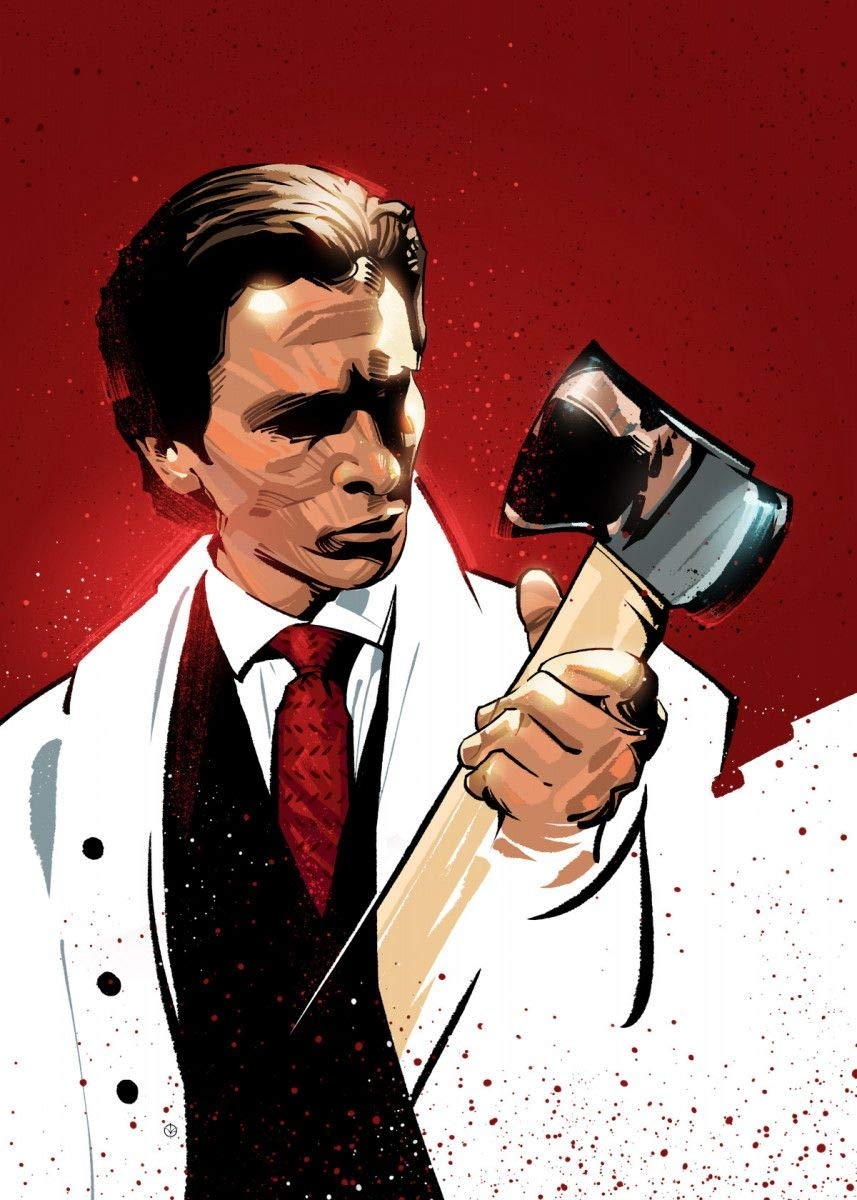 860x1200 Patrick Bateman Wallpaper, Phone