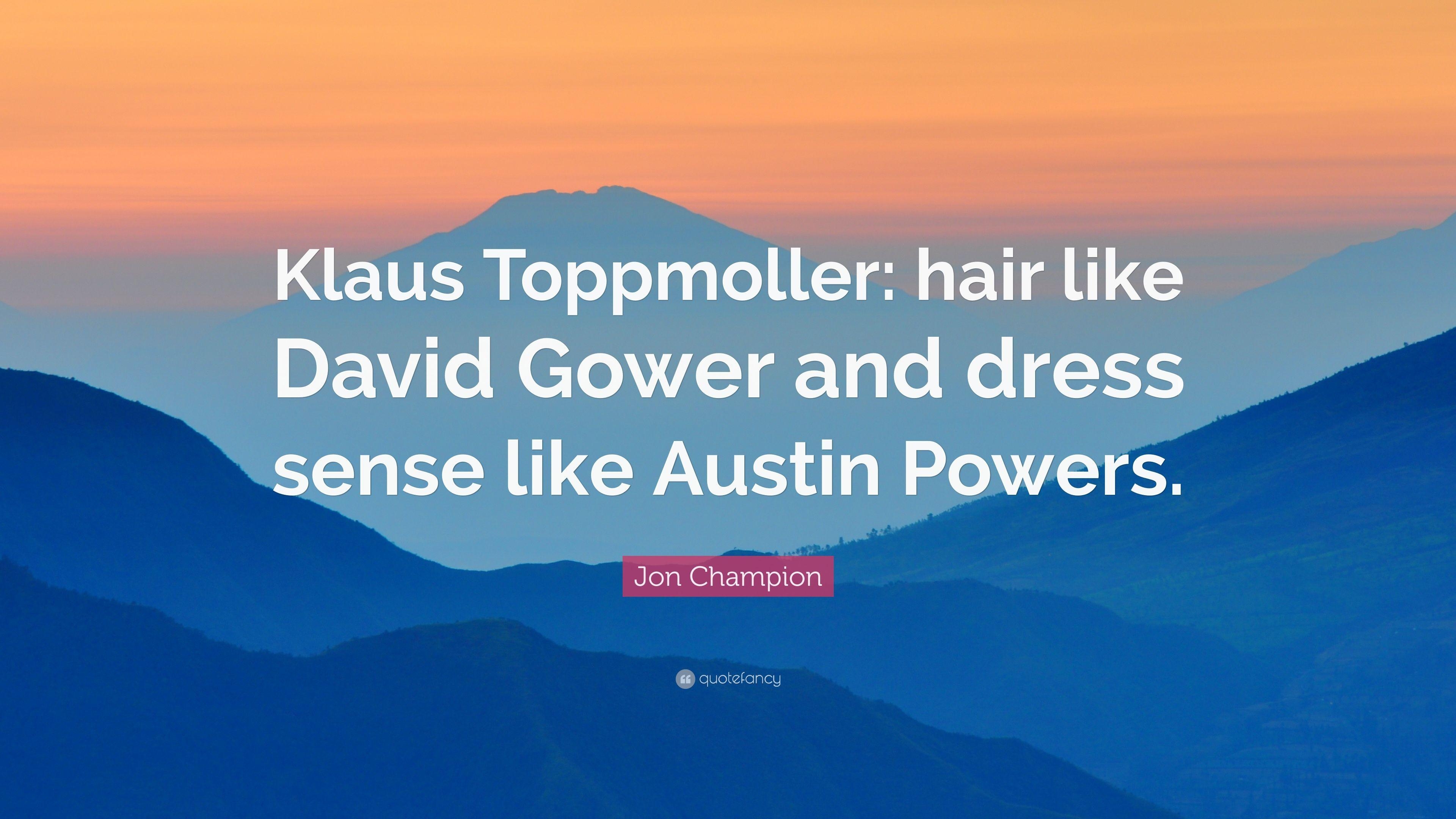 3840x2160 Jon Champion Quote: “Klaus Toppmoller: hair like David Gower, Desktop