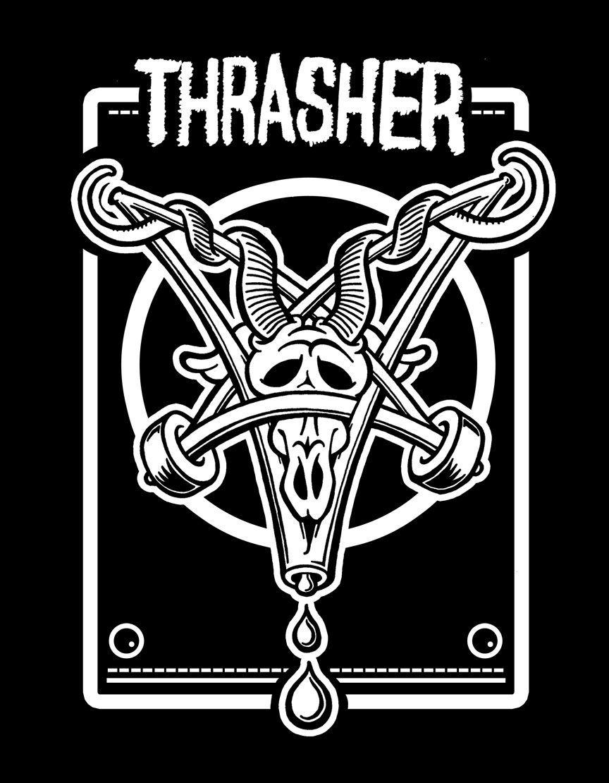 870x1110 Thrasher Wallpaper, Phone