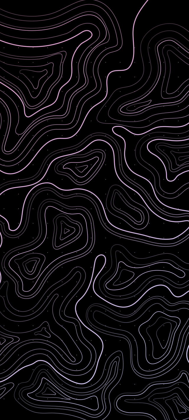 640x1430 Topographic pattern (2160x4800), Phone