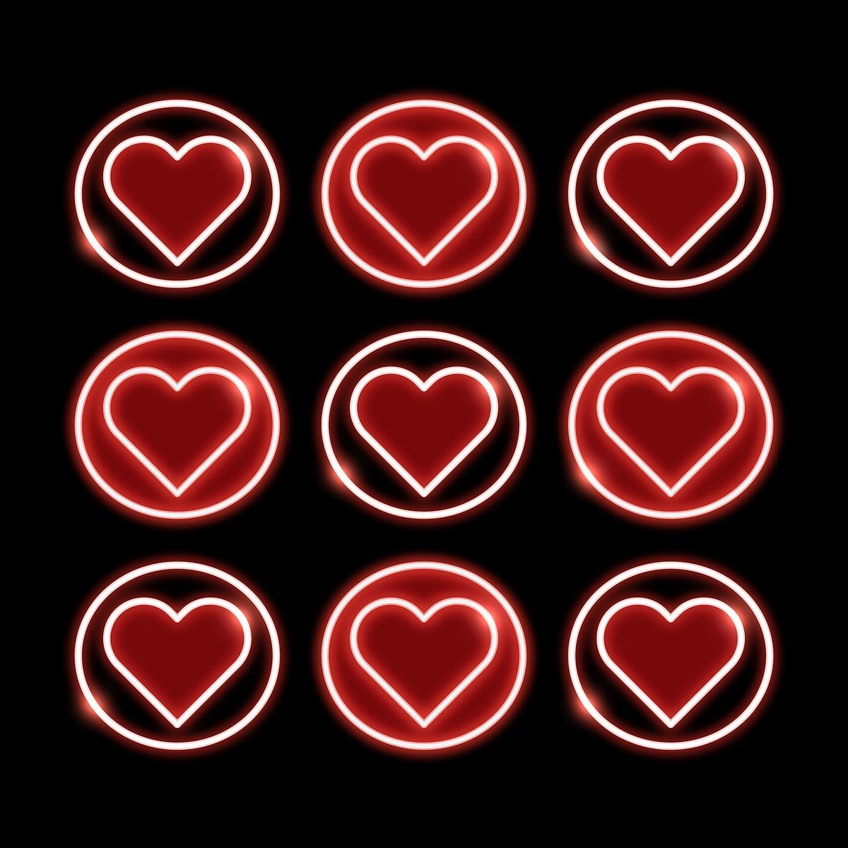 1200x1200 Neon Emoji Image. Free Vectors, PNGs, Mockups & Background, Phone