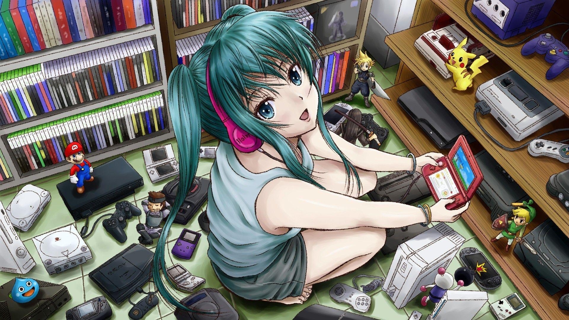 1920x1080 Anime Gamer Wallpaper, Desktop