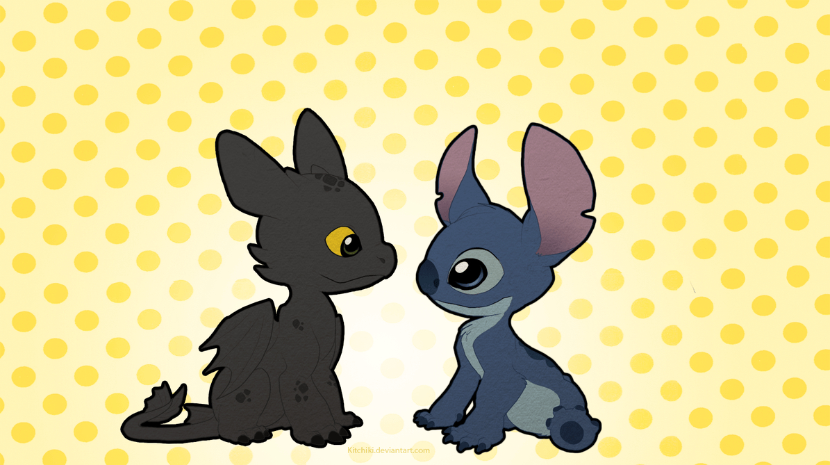 1200x670 Toothless and Stitch Wallpaper, Desktop