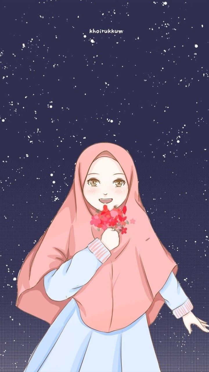 720x1280 Best muslimah anime image. Anime muslim, Hijab, Phone