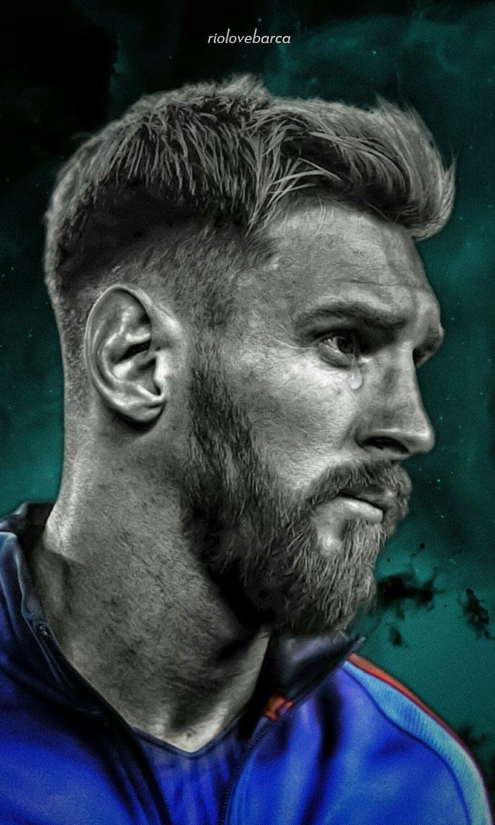 720x1200 Lionel Messi Face Wallpaper, Phone