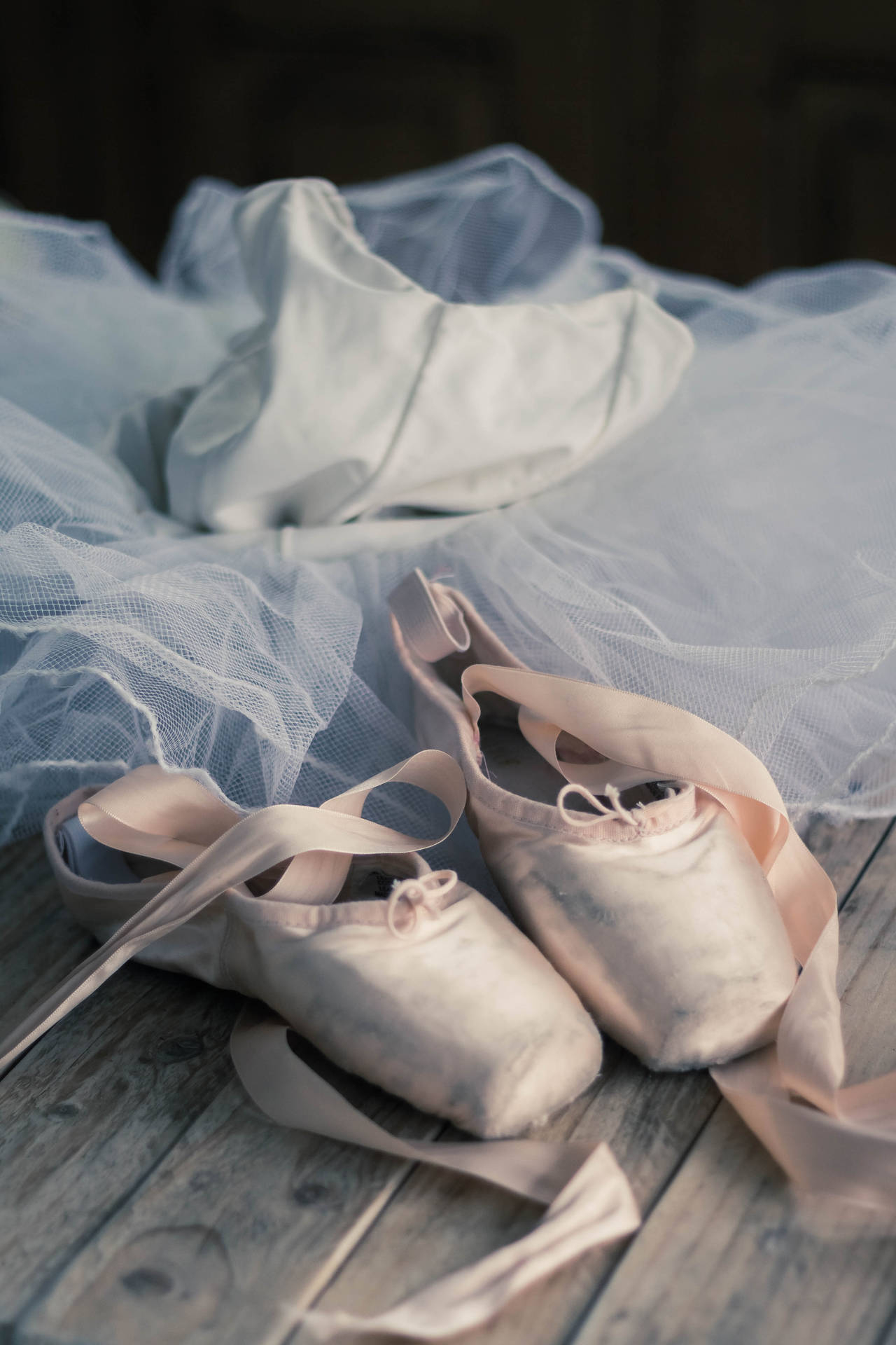 1280x1920 Download Ballet Dance Slippers Top, Phone