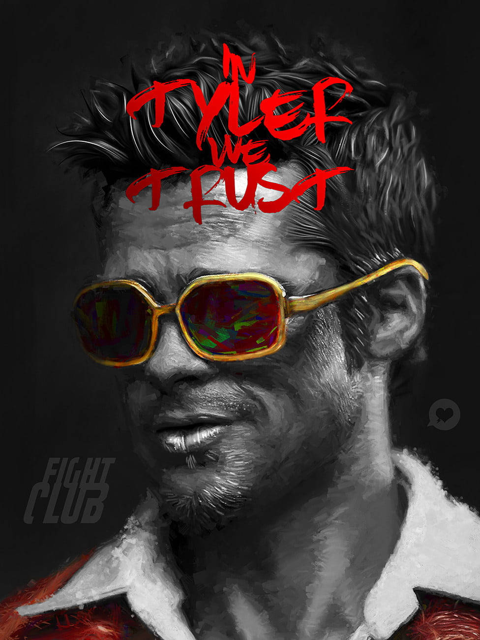 980x1300 Download Fight Club In Tyler We Trust Wallpaper, Phone