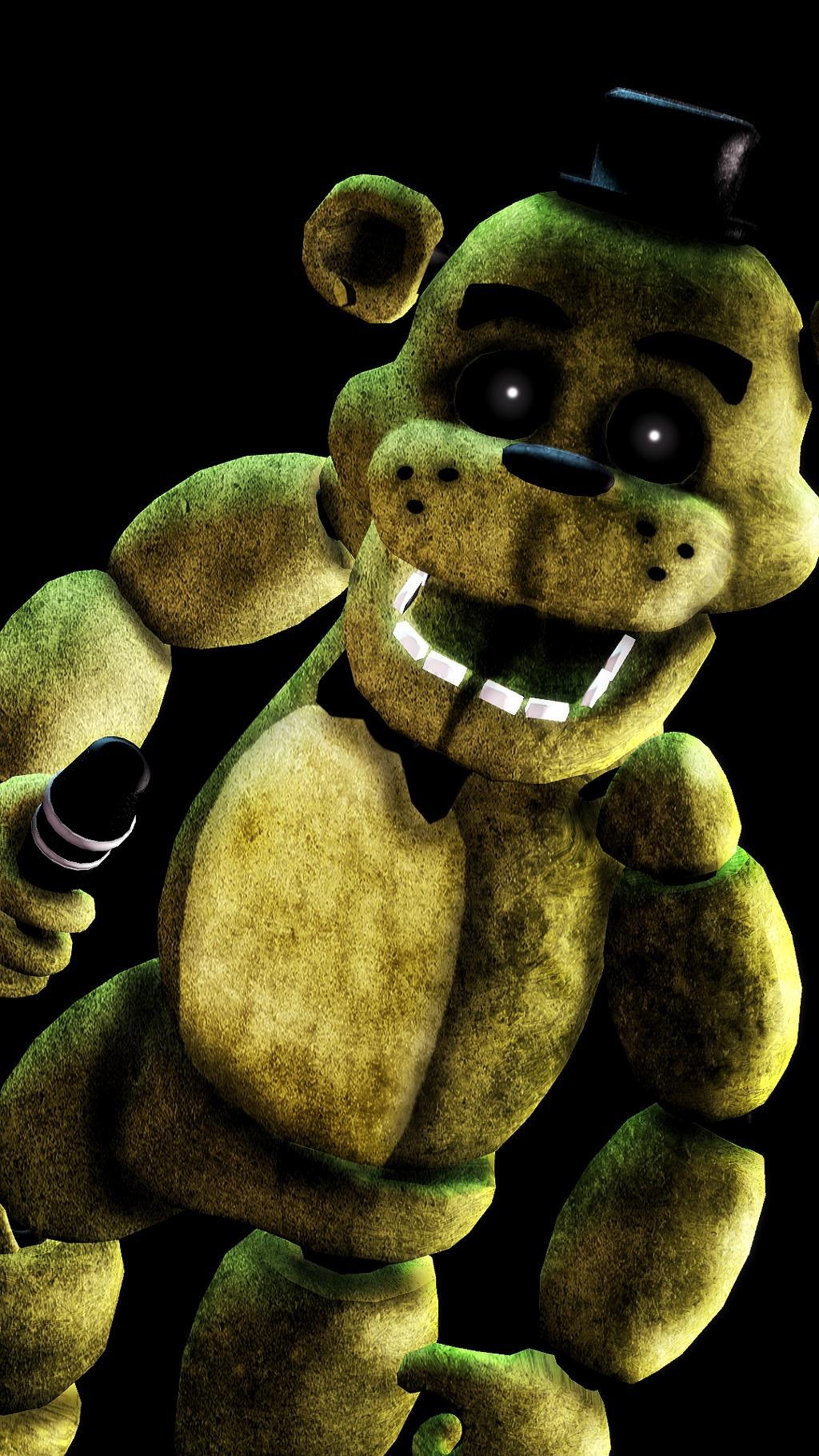 1030x1820 Download Golden Freddy wallpaper to your cell phone five, Phone