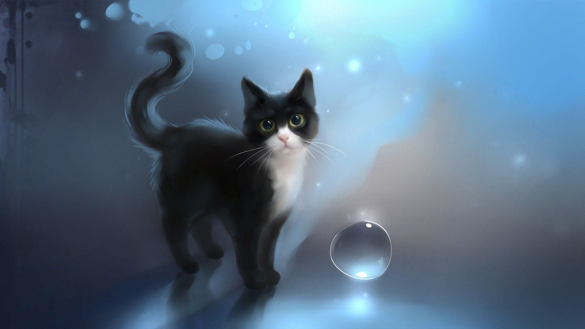 1920x1080 Kawaii Anime Cat Wallpaper Free Kawaii Anime Cat Background, Desktop