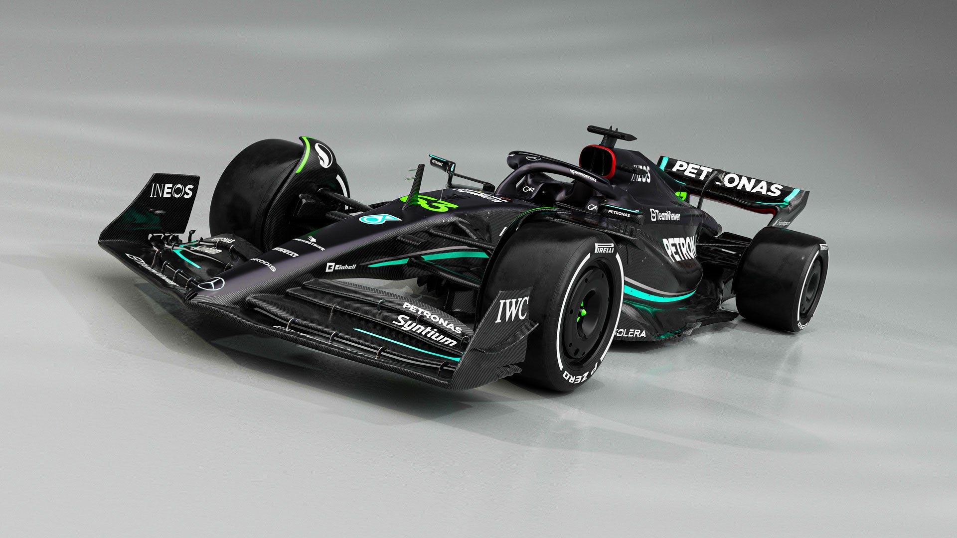 1920x1080 Mercedes AMG F1 W14 In Detail: Back In Black For 2023, Desktop