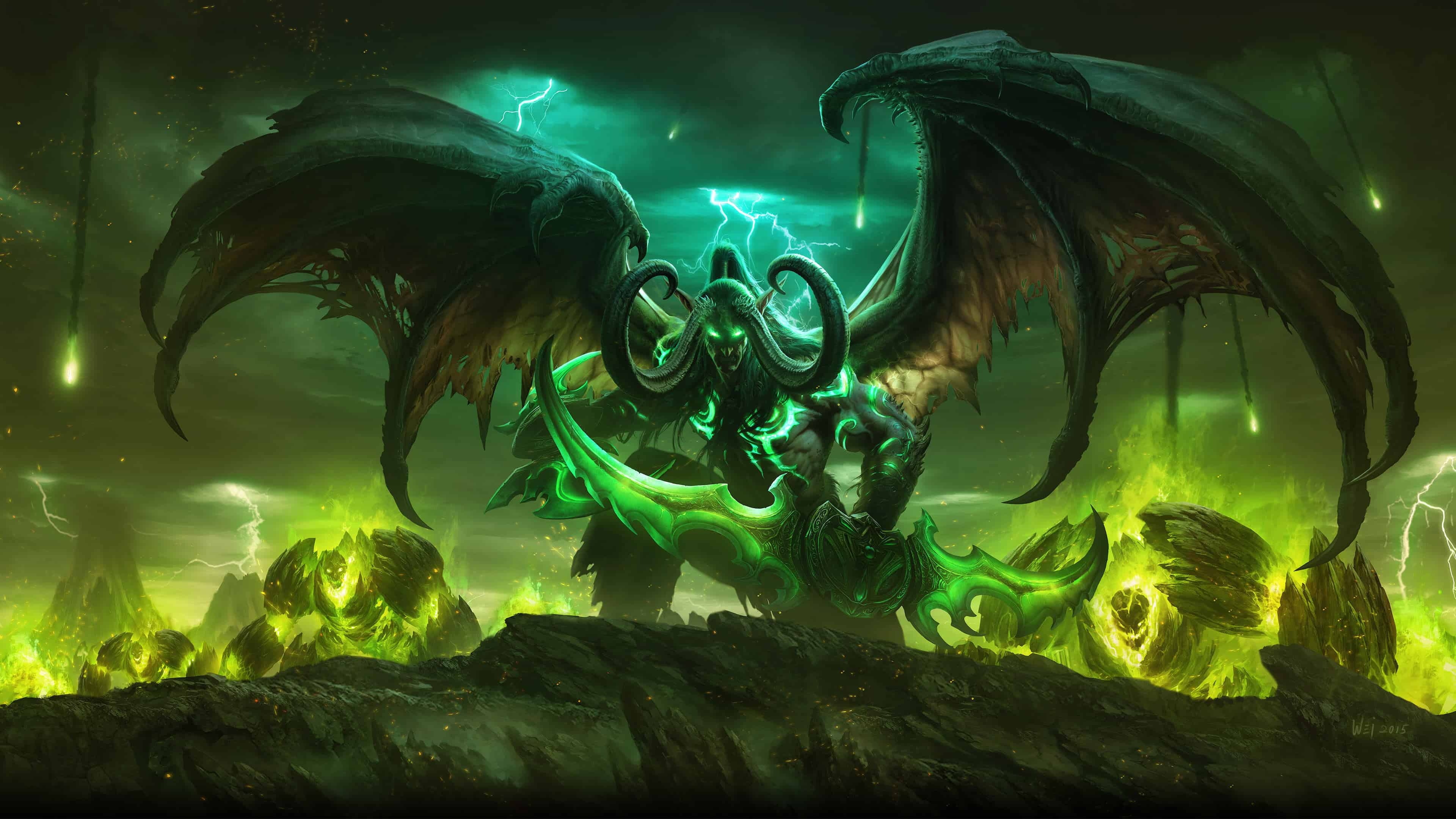 3840x2160 World Of Warcraft Legion UHD 4K Wallpaper, Desktop