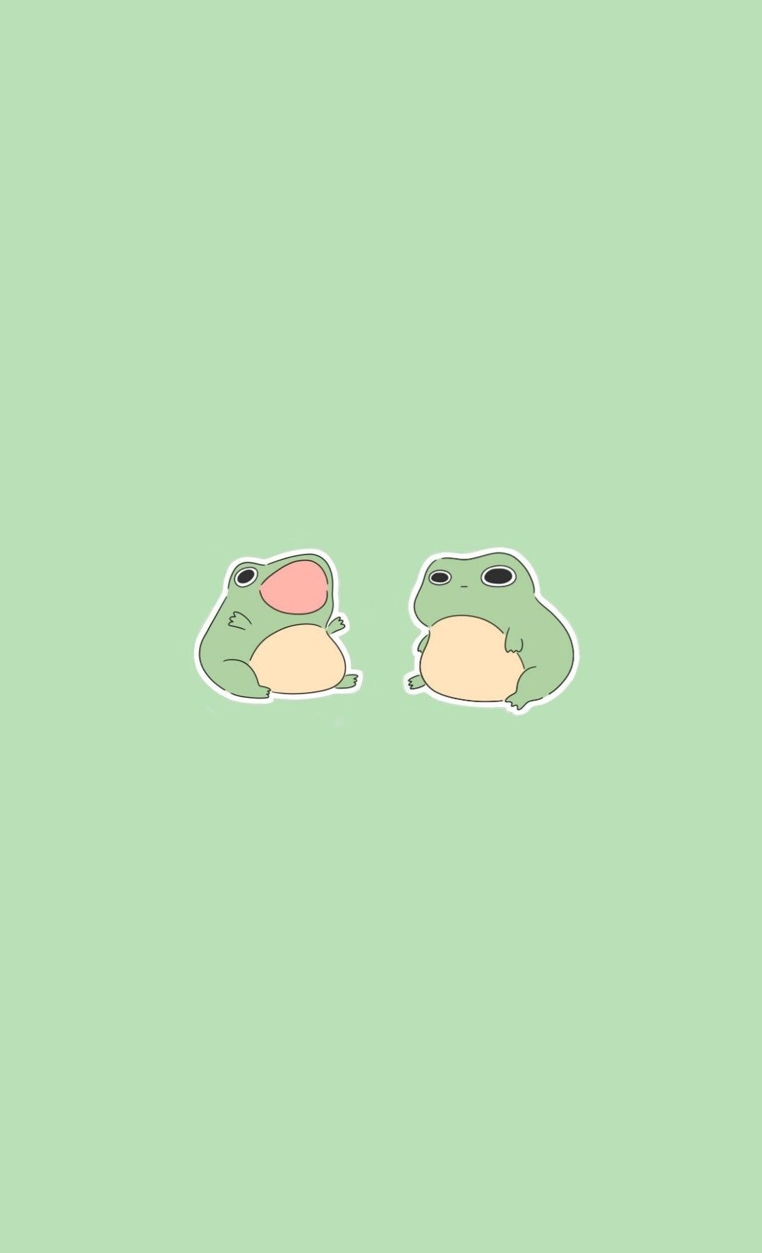 1080x1780 Frog Cute. Wallpaper Kupu Kupu, Ilustrasi Karakter, Katak, Phone