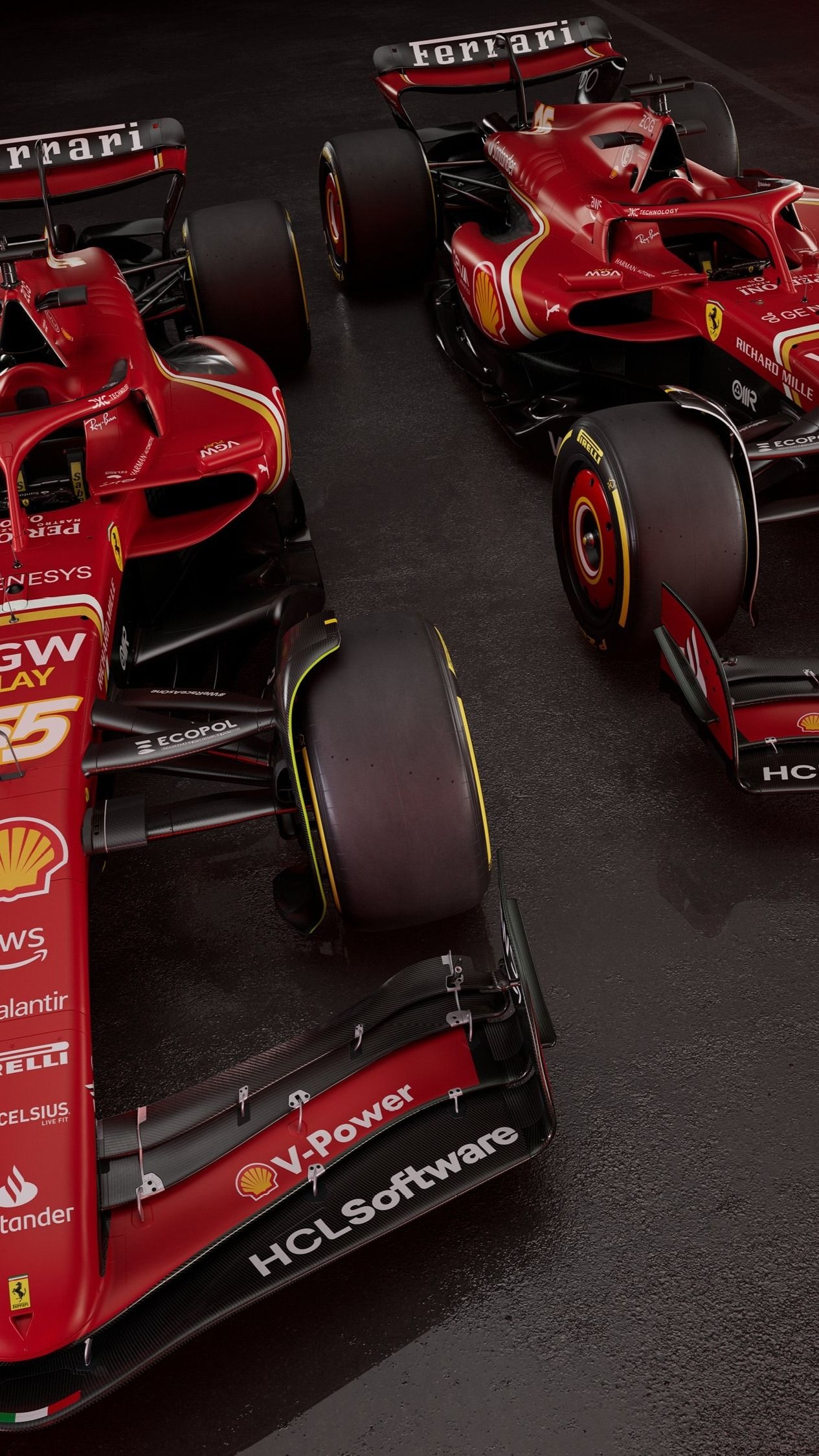 1270x2250 F1: Scuderia Ferrari unveils new livery, Phone