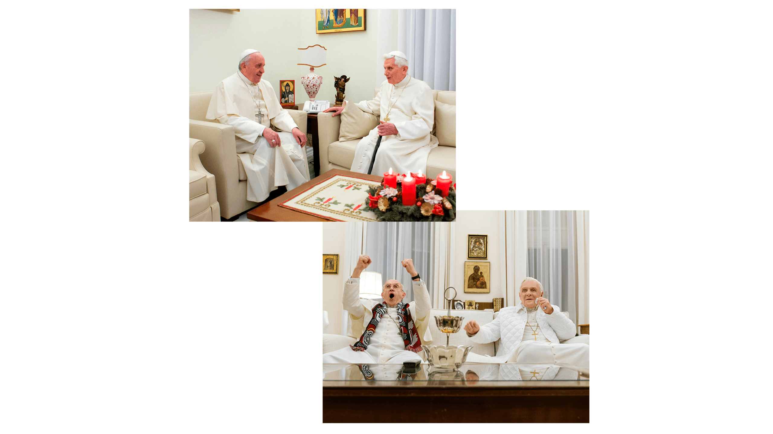 2560x1440 The Two Popes: What Actually Happened When Francis Met, Desktop