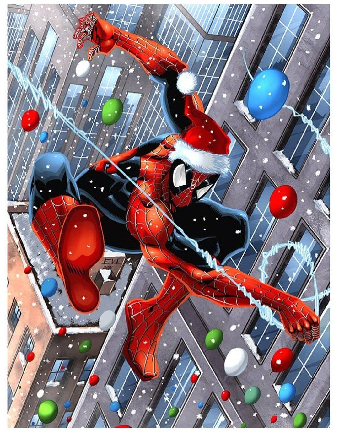 1080x1380 Merry Christmas Spider Man. The Amazing Spider Man, Phone