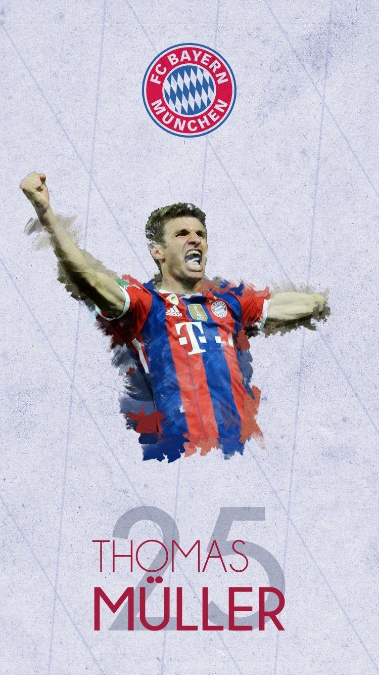 750x1340 Thomas Müller phone wallpaper, Phone