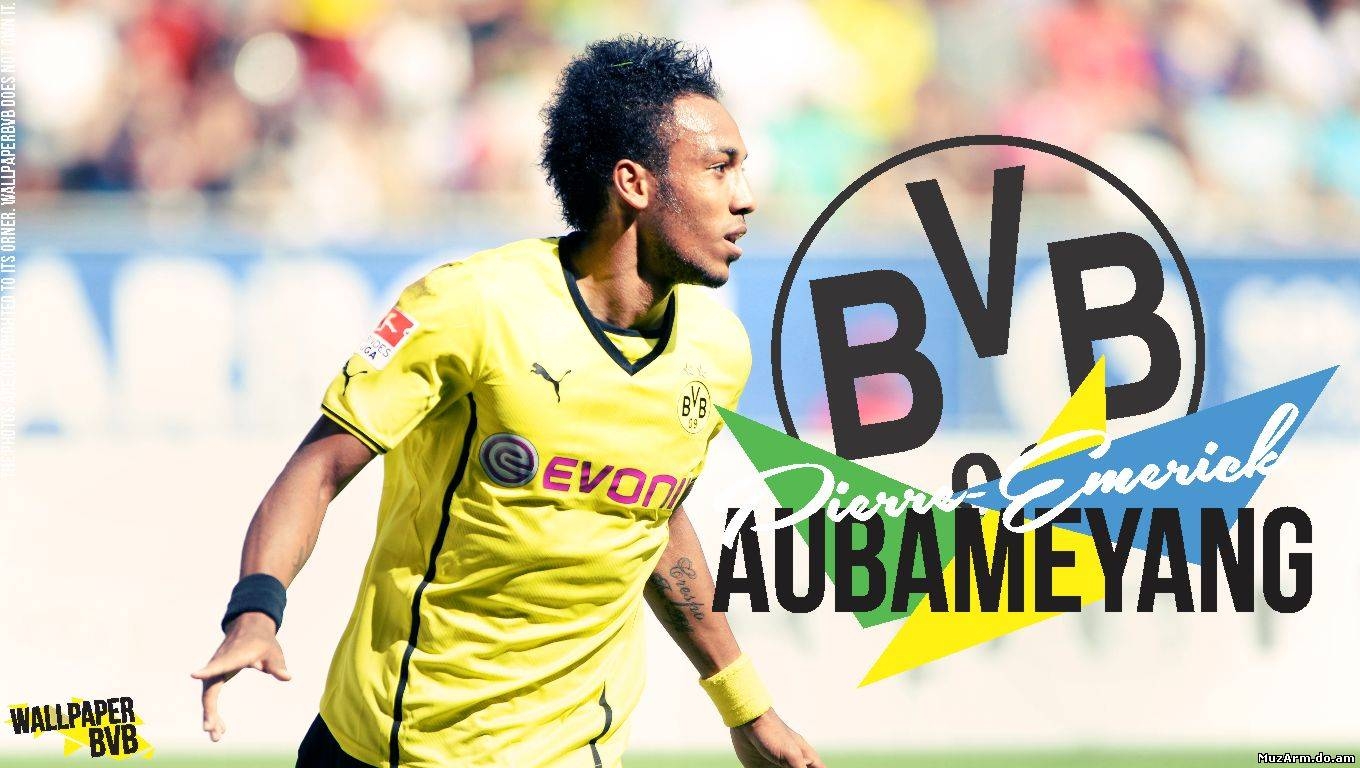 1360x770 Pierre Emerick Aubameyang Desktop Wallpaper 2013, Desktop