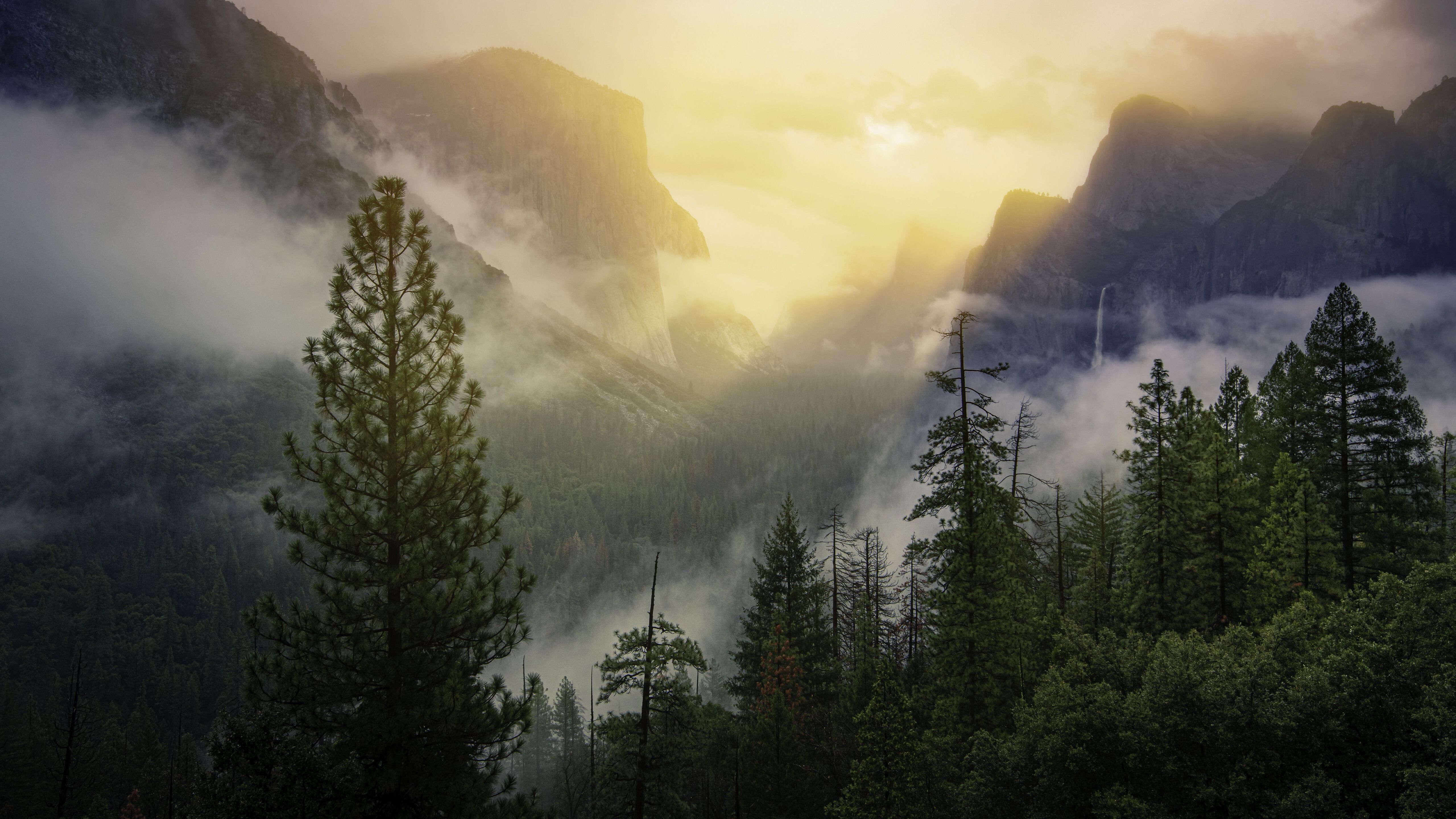 5120x2880 Yosemite National Park Beautiful View 5k 5k HD 4k Wallpaper, Image, Background, Photo and Picture, Desktop