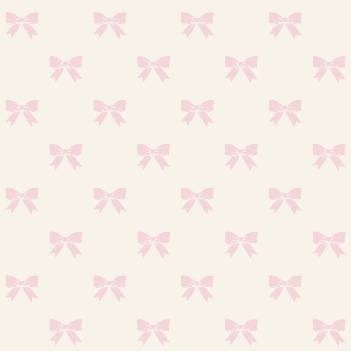 1200x1200 Pearl Wallpaper With Pink Bows Wallpaper On Line, Phone