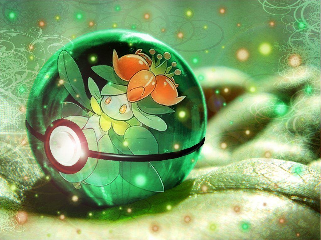 1030x770 Lilligant pokeball, Desktop