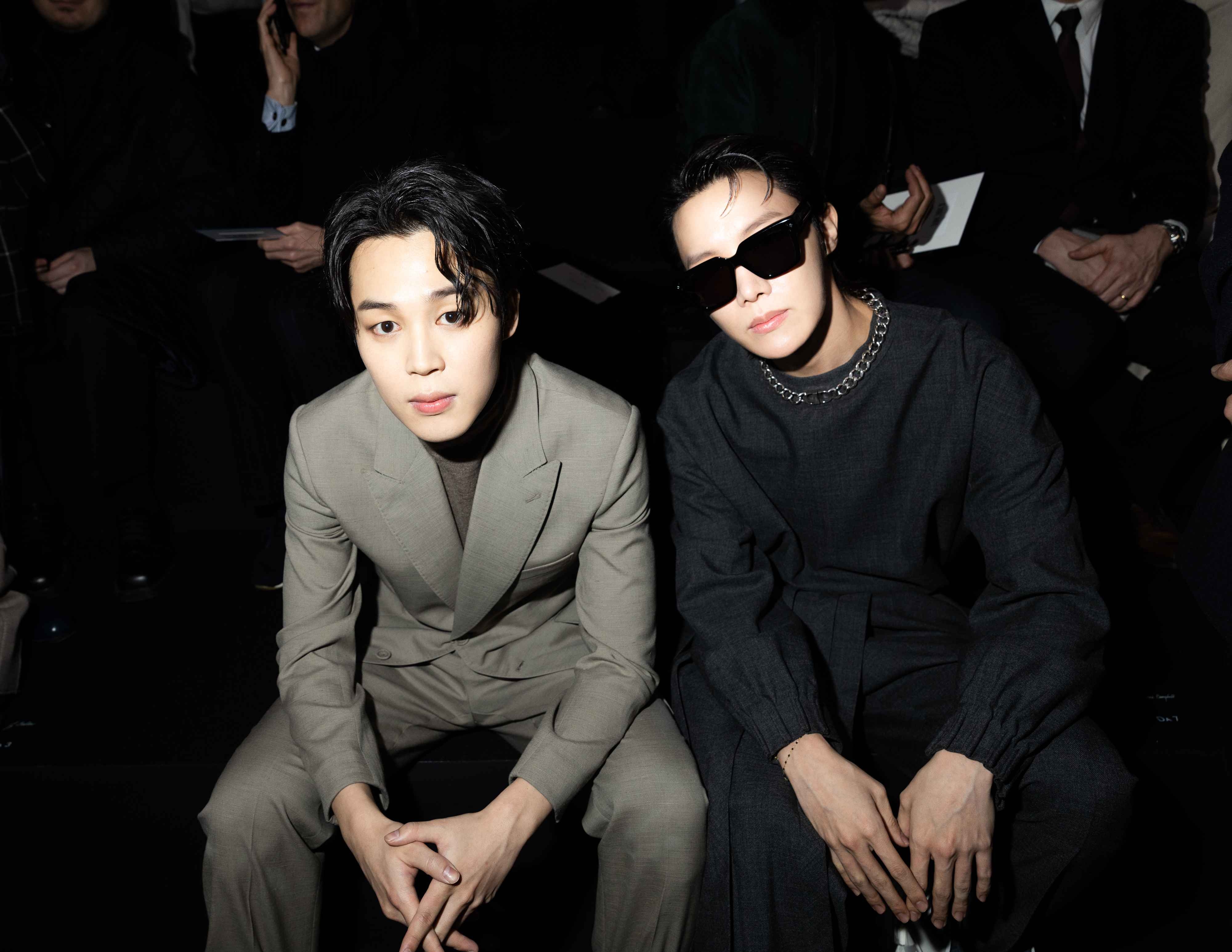 4000x3100 BTS' J Hope And Jimin Look Drop Dead Gorgeous As They Attend The Dior Show At The Paris Fashion Week, Desktop