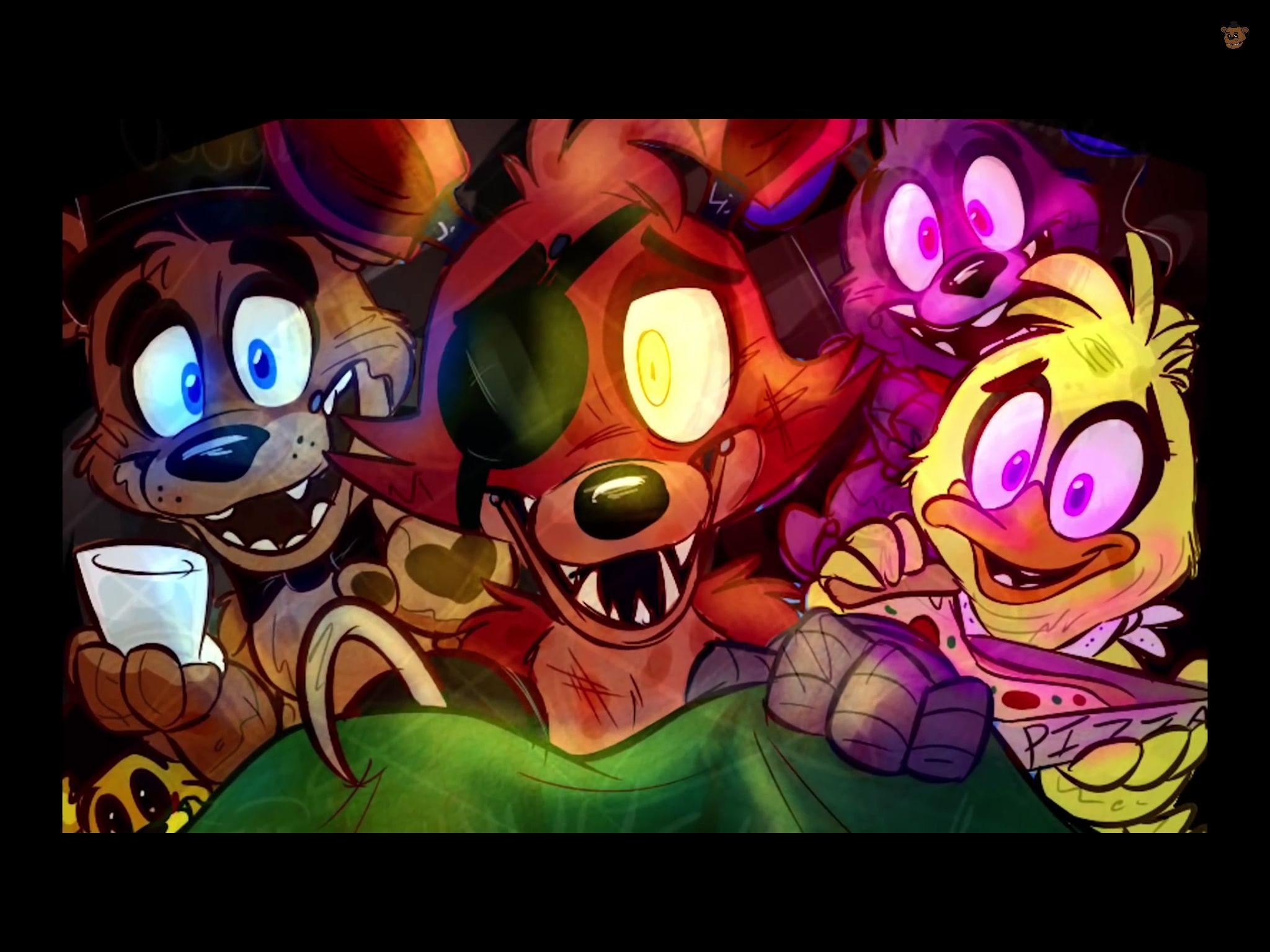 2050x1540 Cutest FNAF Fan Art Ever!. Five Nights At Freddy's. Fnaf, Desktop