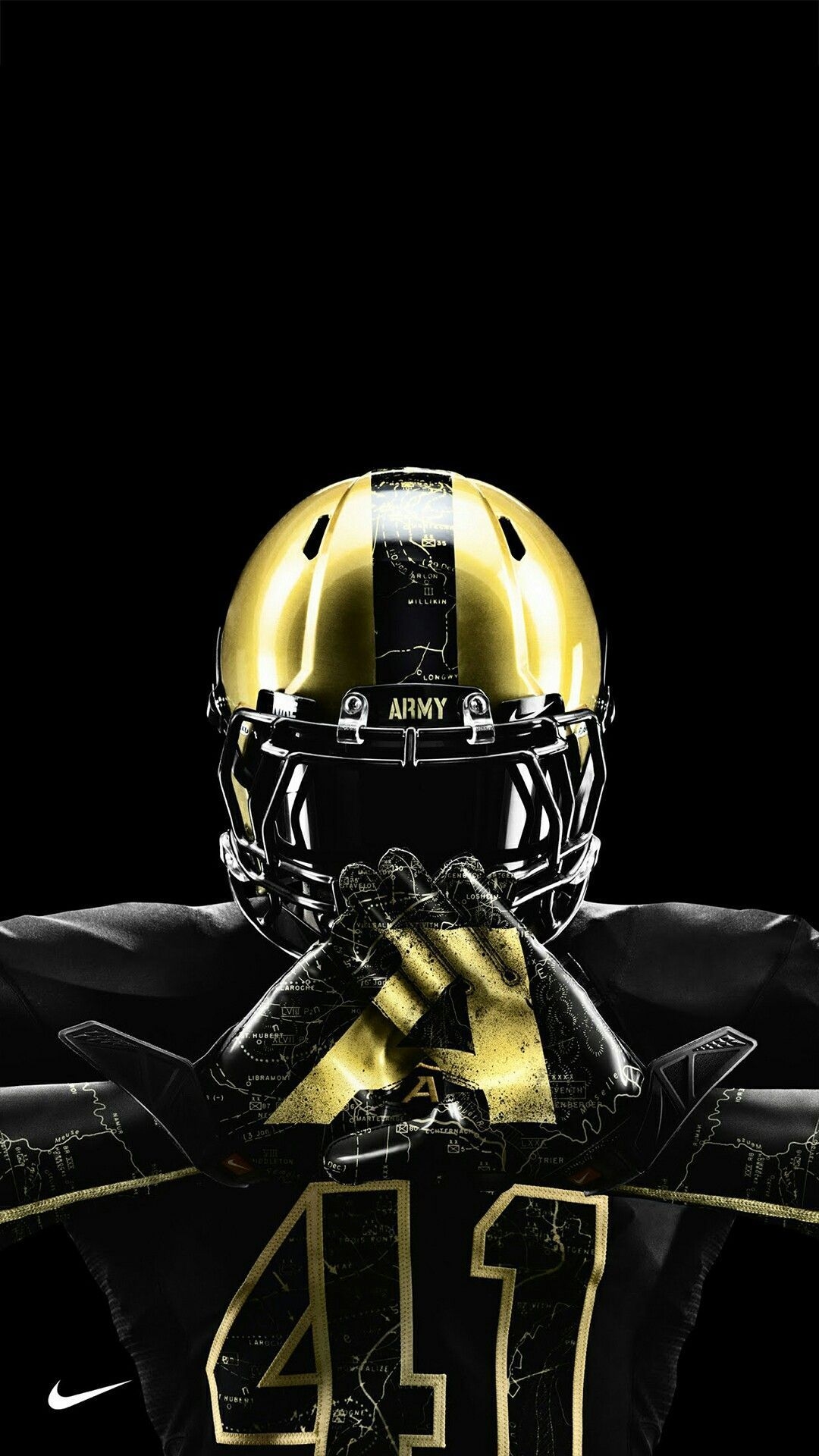 1080x1920 Army Football Wallpaper, Phone