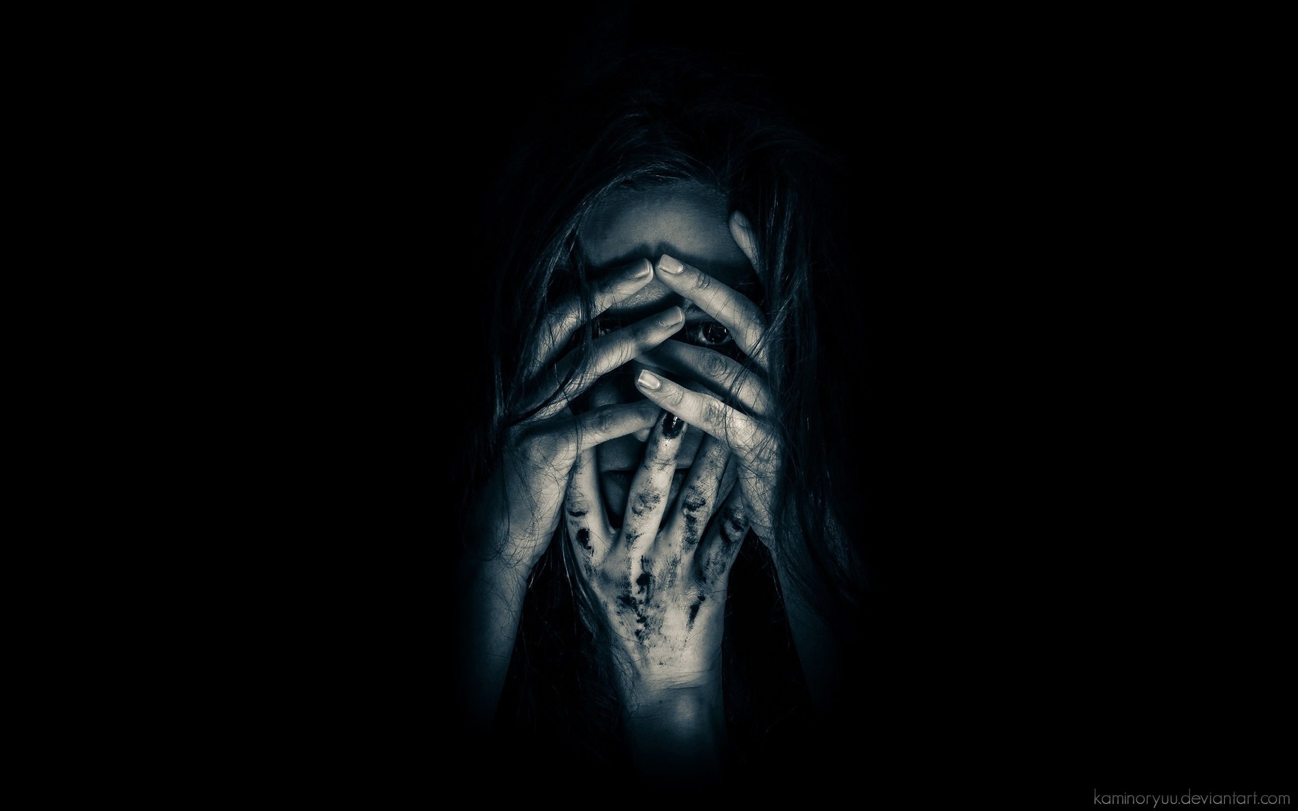 2560x1600 Creepy Black Wallpaper Free.wallpaperaccess.com, Desktop