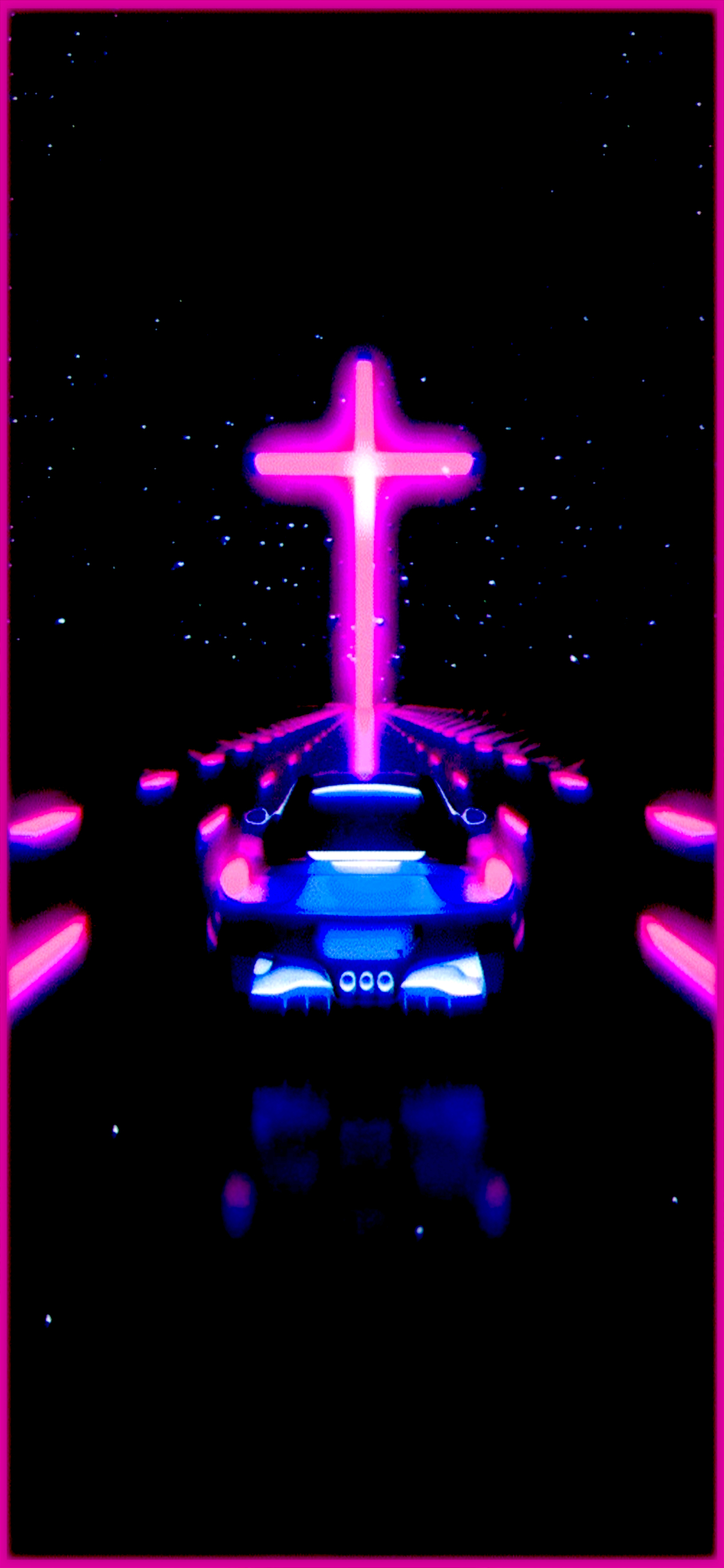 1130x2440 Neon Wallpaper For iPhone, Phone