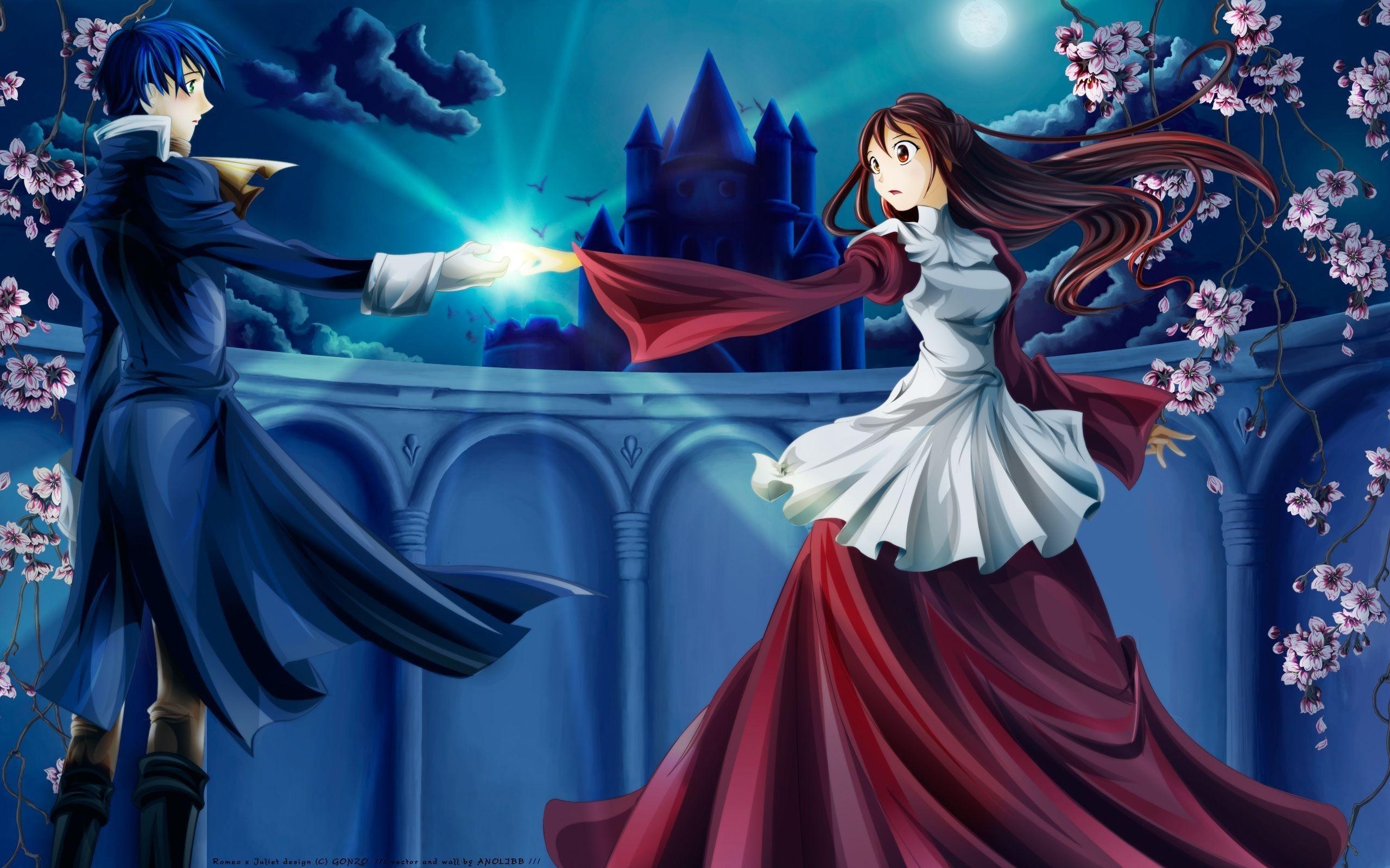 2560x1600 Romantic Anime Wallpaper background picture, Desktop