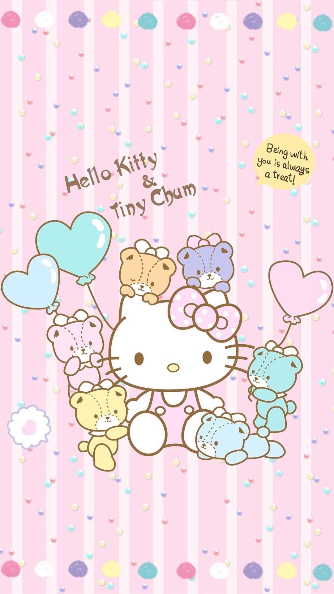 1080x1920 Kawaii Hello Kitty Wallpaper Free Kawaii Hello Kitty, Phone