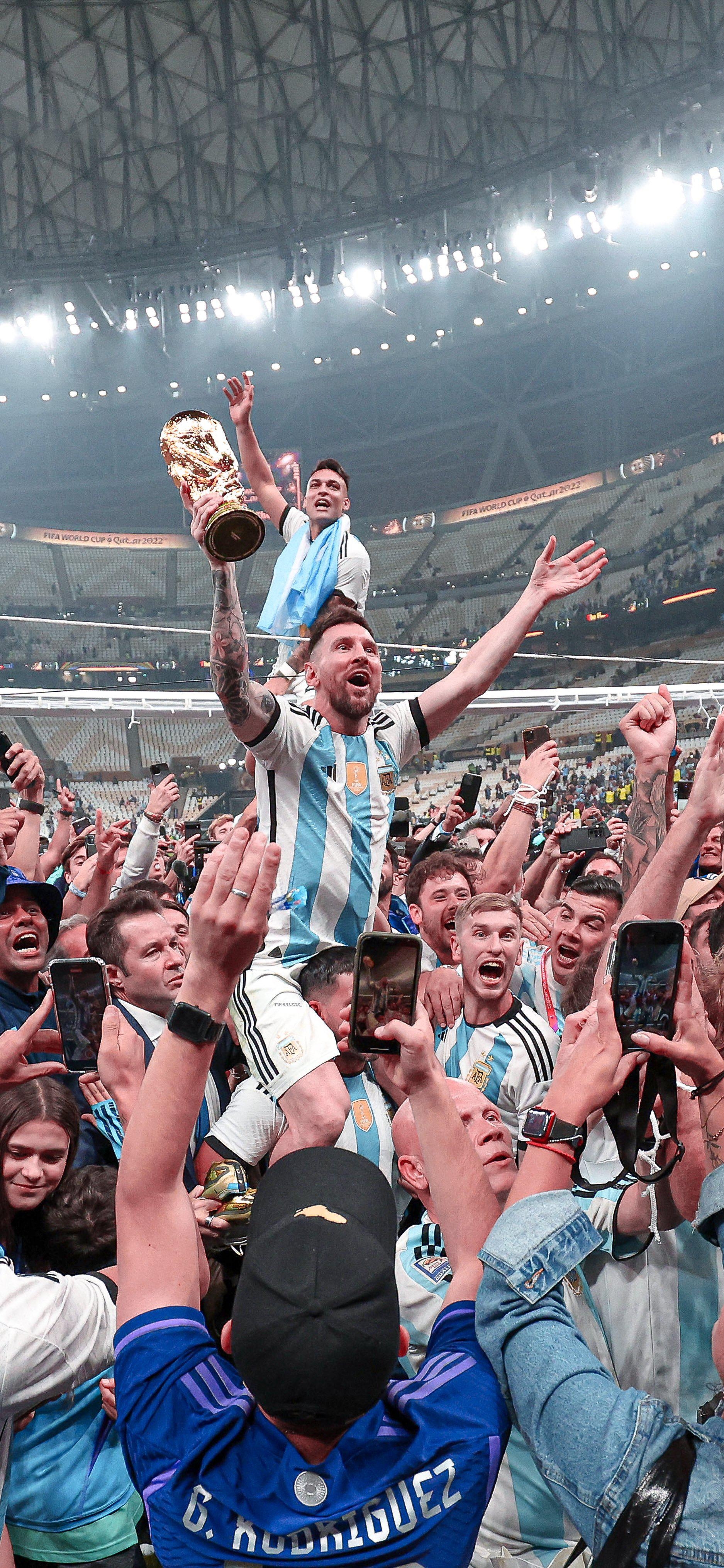 1880x4070 Messi Fifa World Cup 2022 Final, Phone