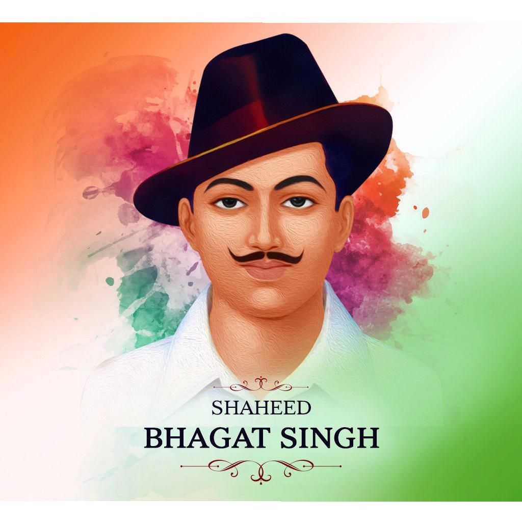 1030x1030 Bhagat Singh wallpaper HD (10 Wallpaper), Phone