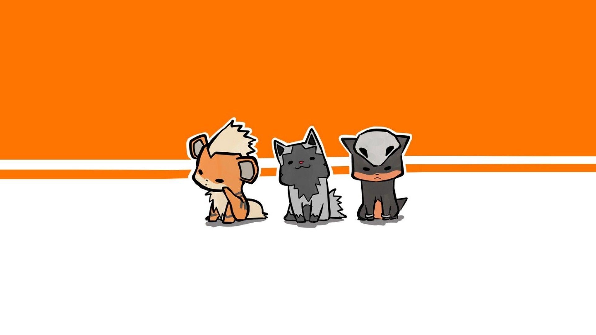 1920x1080 ScreenHeaven: Growlithe Houndoom Pokemon Poochyena houndour desktop, Desktop