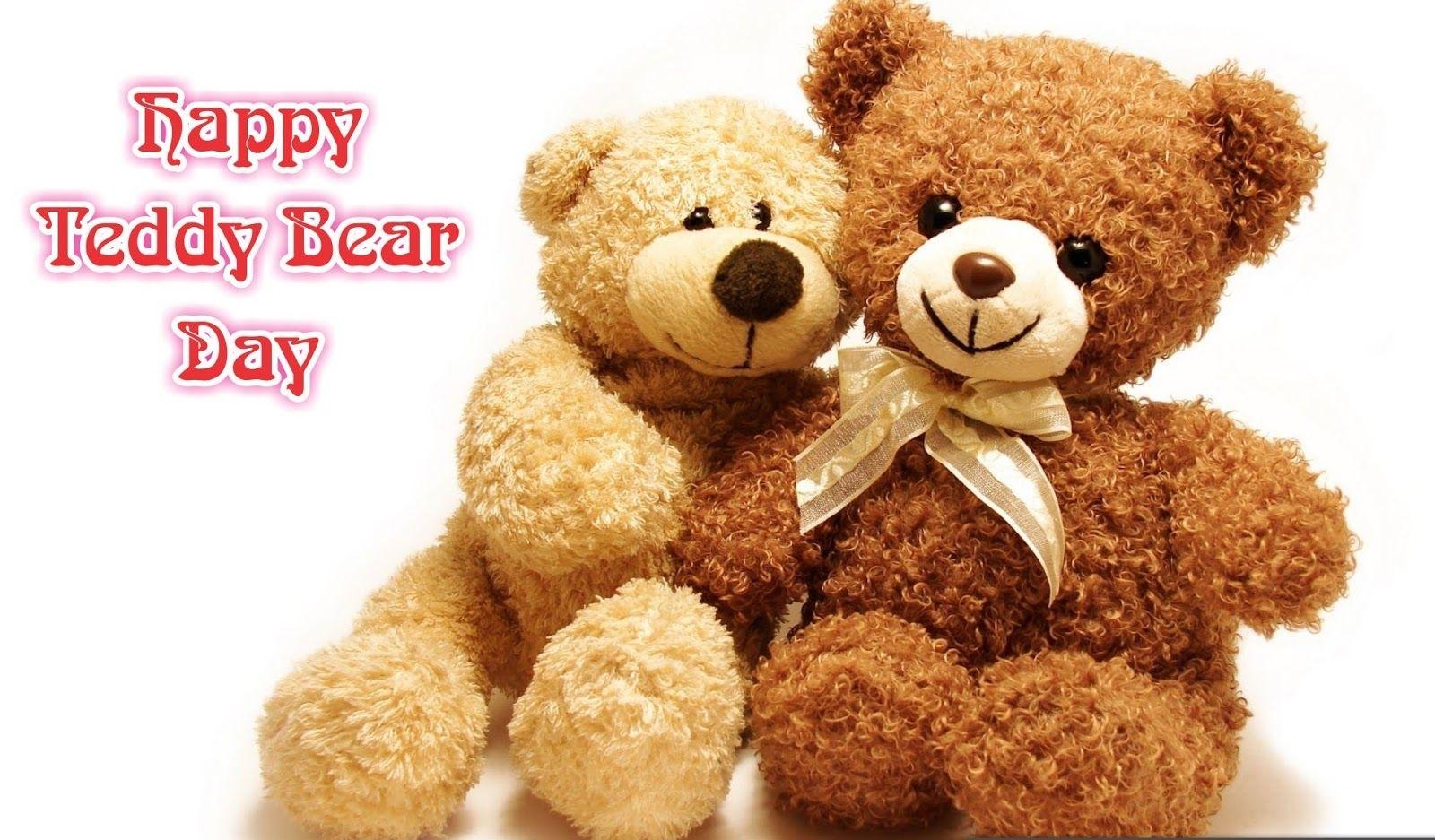 1600x940 Happy Teddy Day 2018 HD 3D Image, Wallpaper, Picture, Desktop