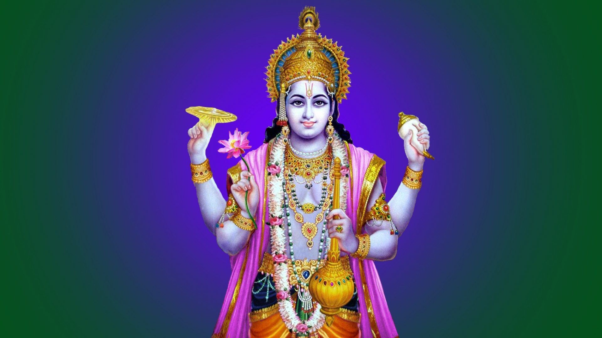 1920x1080 Lord Vishnu Image High Resolution. Hindu Gods and Goddesses, Desktop