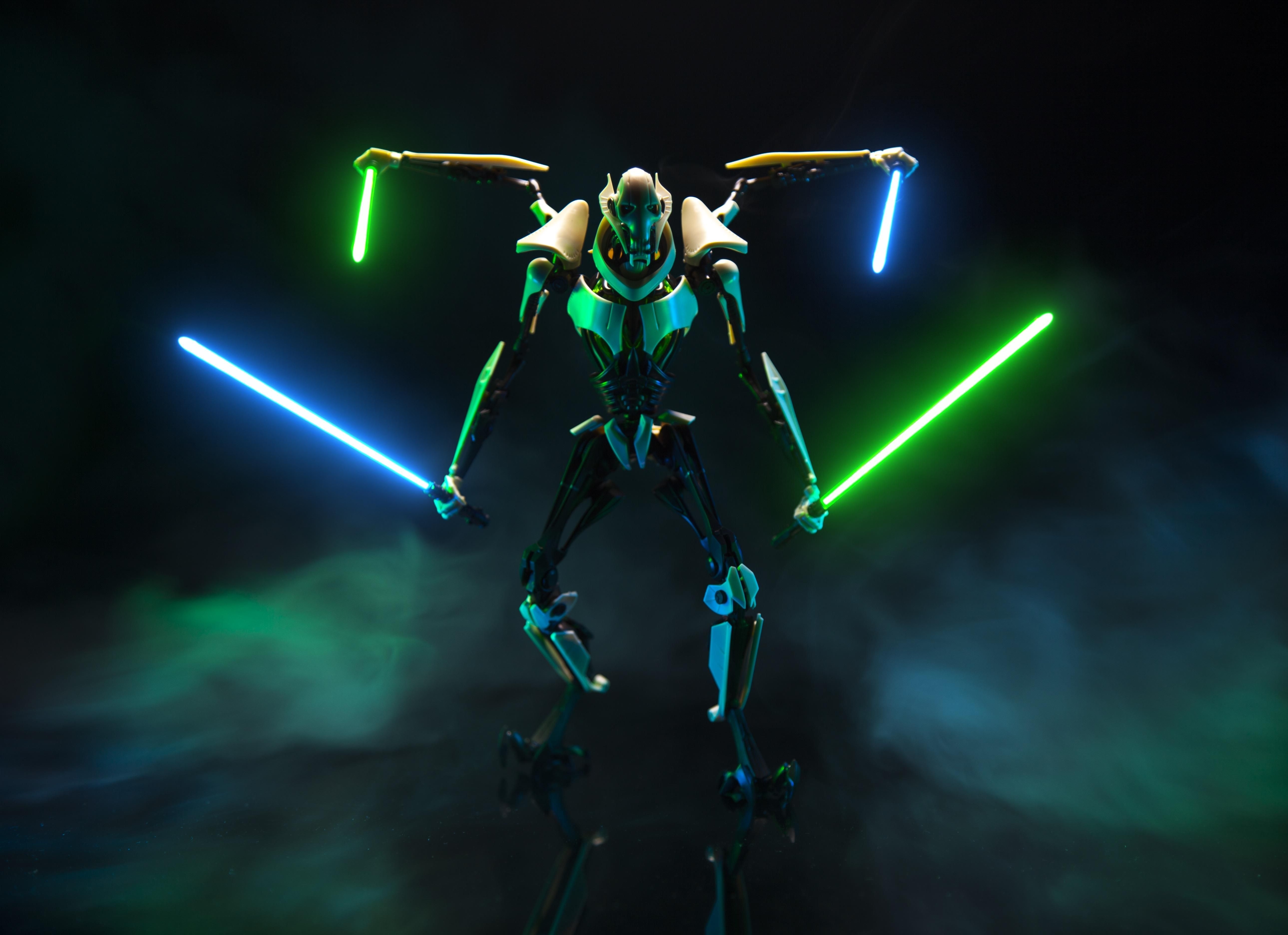 5160x3750 General Grievous Before He Was A Robot Wallpaper Mobile. Robot wallpaper, Star wars image, Star wars art, Desktop