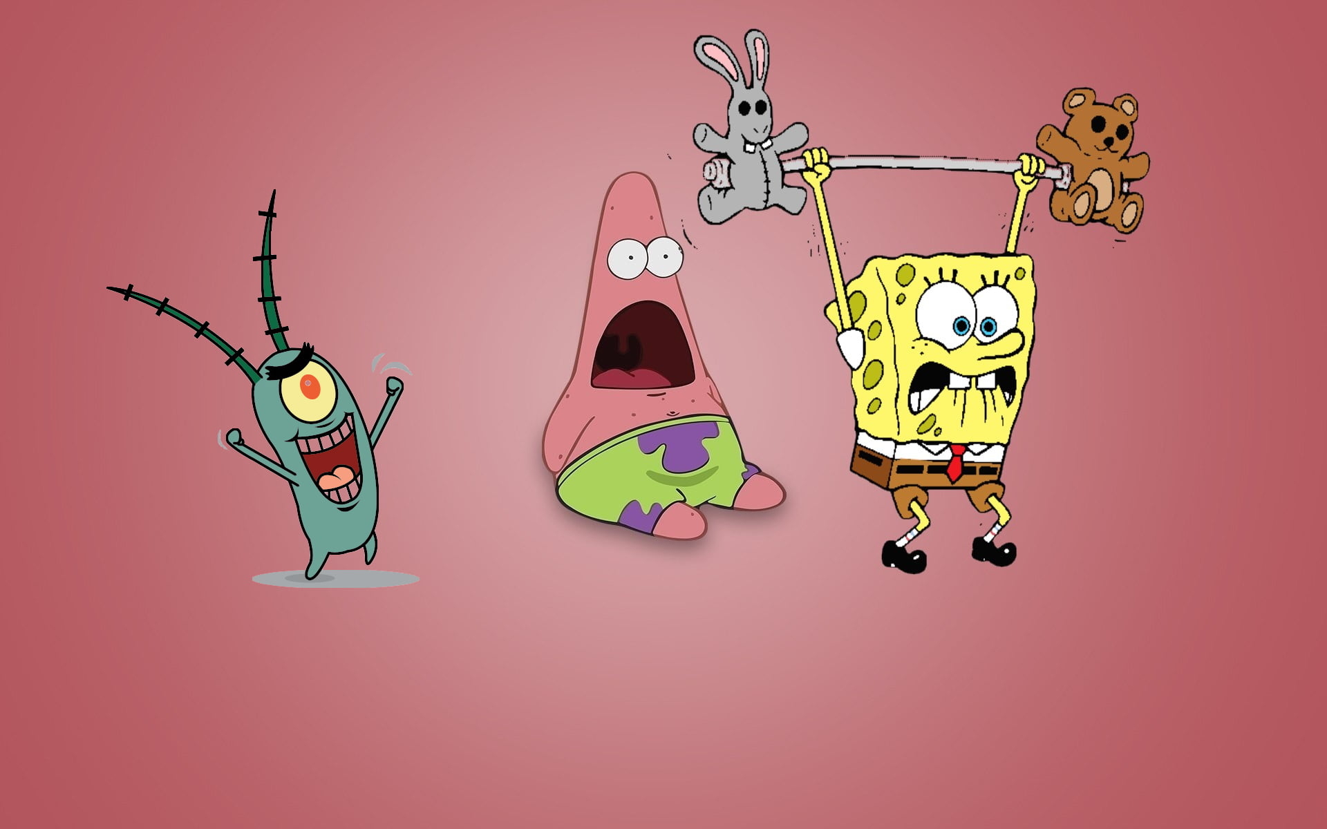 1920x1200 Spongebob Squarepants Background Pink, Desktop