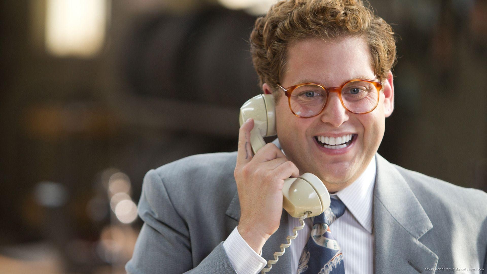 1920x1080 Jonah Hill Talking On The Phone Wallpaper, Desktop