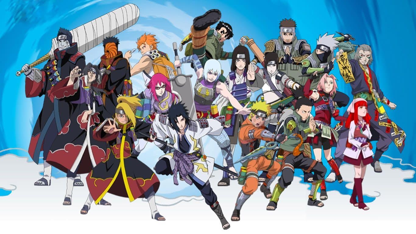 1370x770 Naruto Characters Wallpaper Free Naruto Characters Background, Desktop