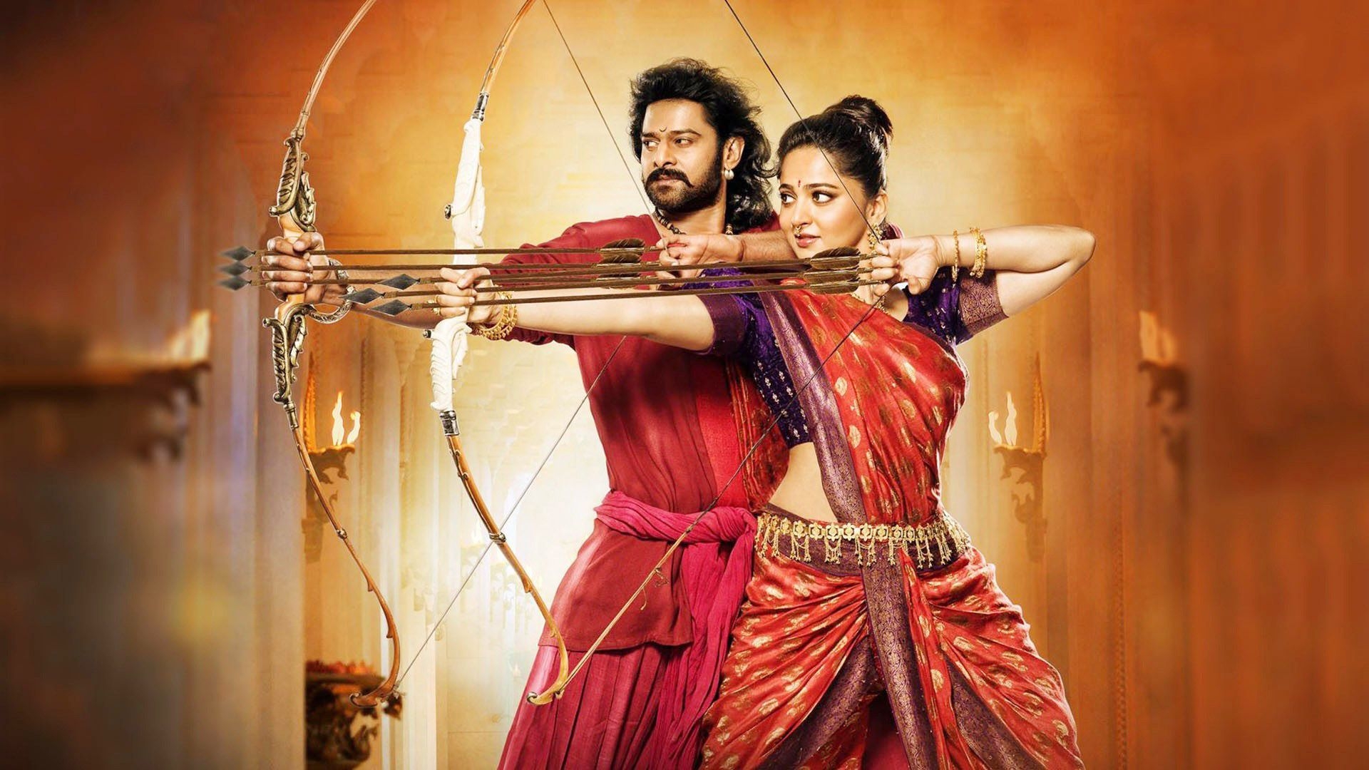 1920x1080 Bahubali 2 Prabhas And Anushka Trying To Goal HD. Bahubali movie, Desktop