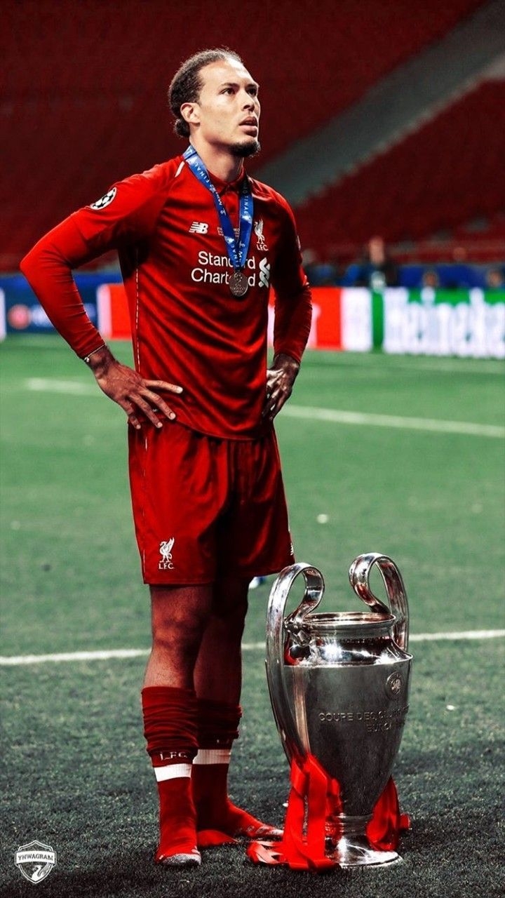 720x1280 Virgil van Dijk HD Wallpaper. Liverpool champions, Liverpool champions league, Liverpool team, Phone